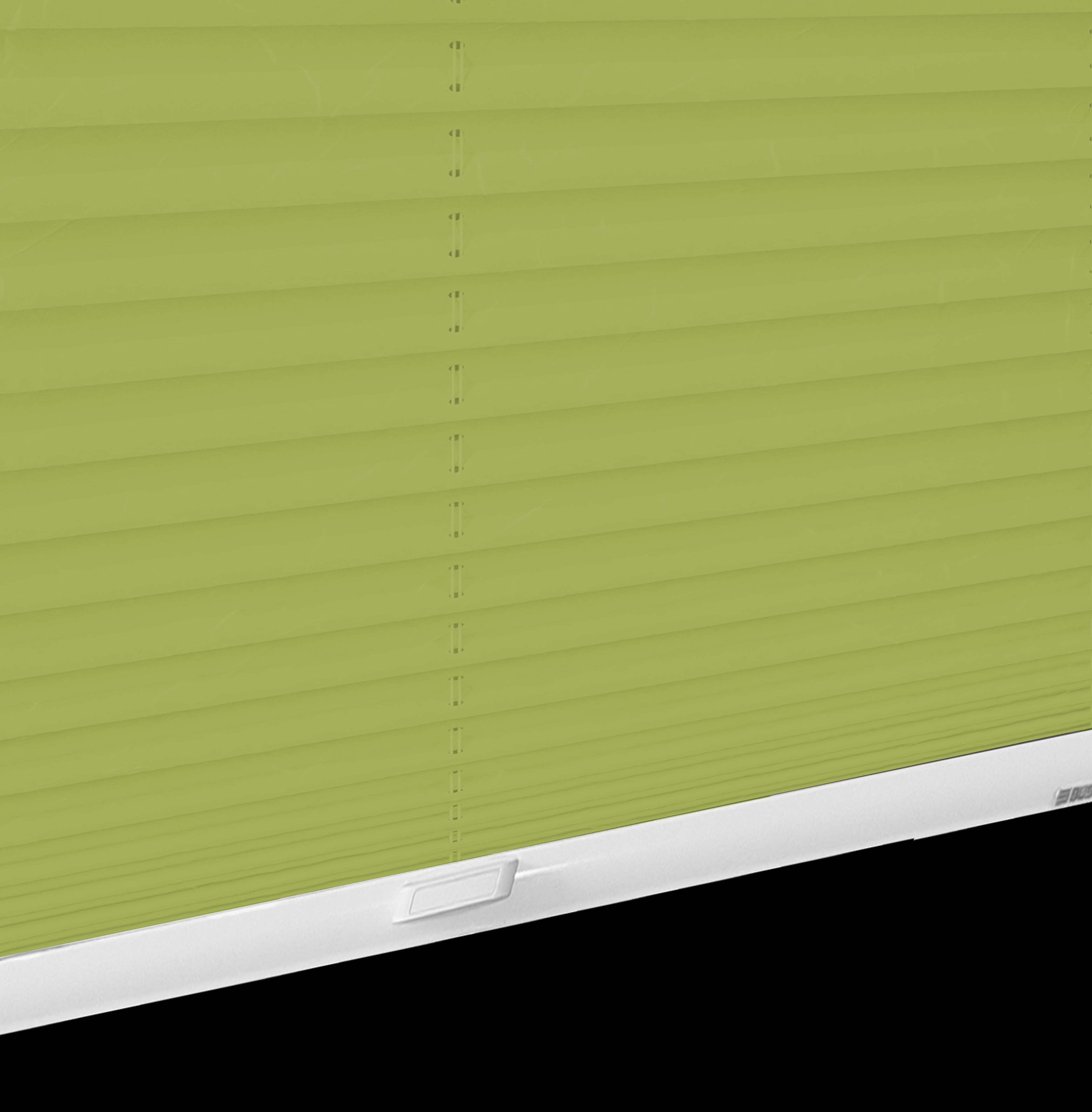 Dachfensterplissee StartUp Style Lichtschutz, mit limette Crush, sunlines, Führungsschienen verspannt, verschraubt