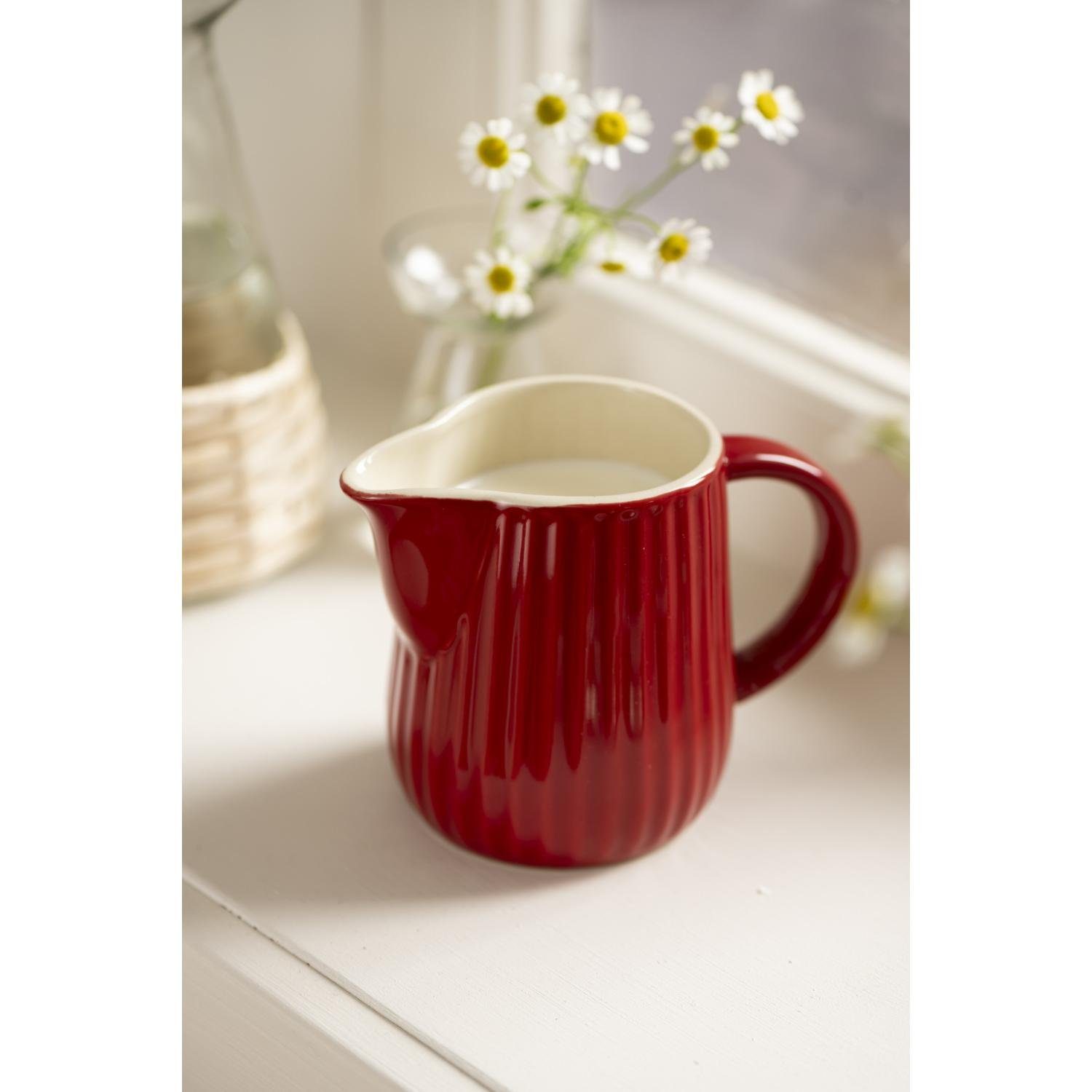 Ib Laursen Milchkännchen Ib Laursen Milch/Sahnekännchen Mynte Strawberry (7,5x9x12cm) – Bild 2 von 2