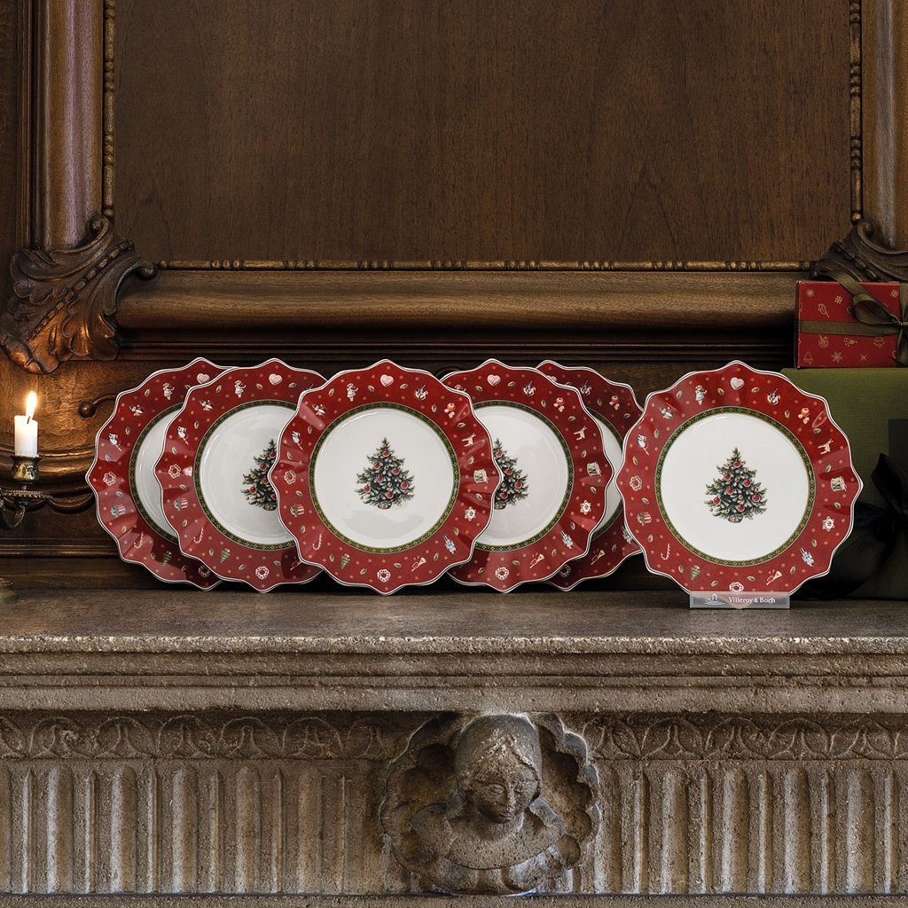 Villeroy & Boch Frühstücksteller Toy's Delight Fruehstuecksteller, (1 St), Premium Porcelain, 1 Stck, Handw., mikrow.sicher