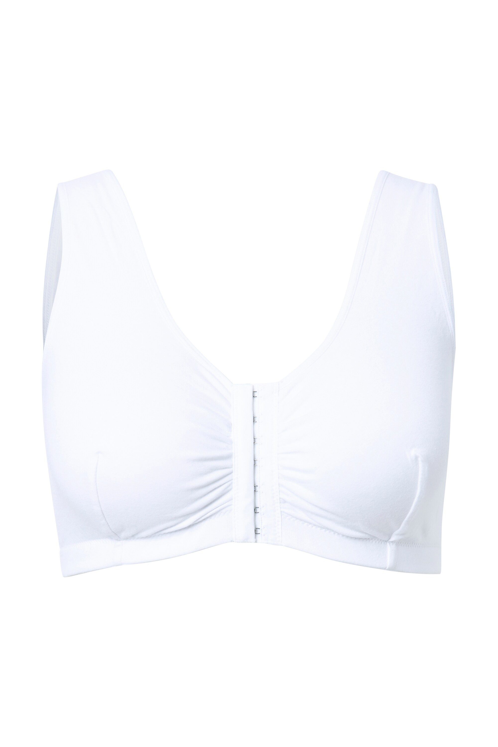 Ulla Popken Bustier Bustier Vorderverschluss Baumwollqualität – Bild 2 von 5
