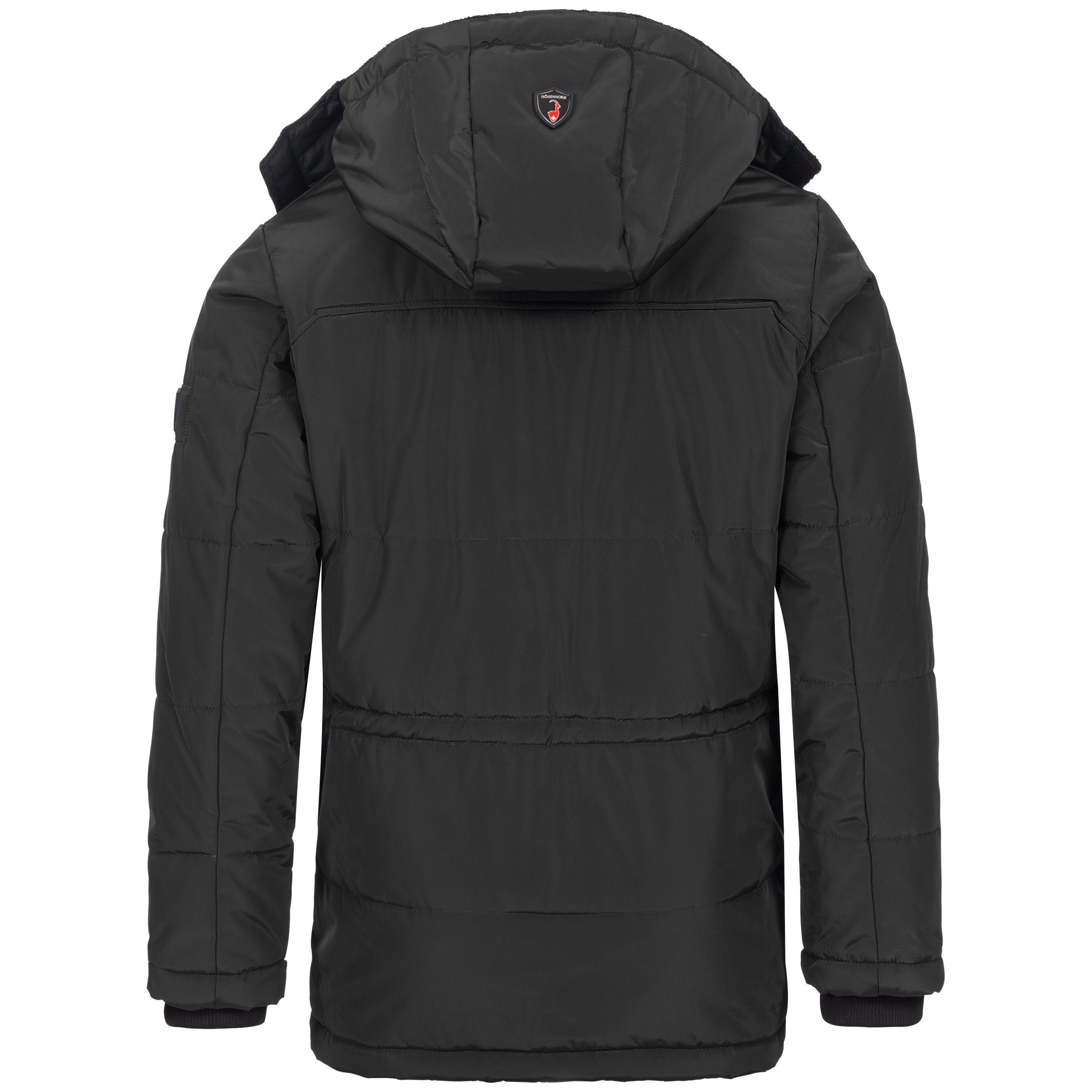 Höhenhorn Winterjacke Mangard Herren Winter Jacke für Männer Gefüttert Winterjacke Parker abnehmbare Gefütterte Kapuze, weicher Teddyfleece Kragen