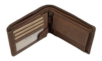 Goodman Design Geldbörse Herren Echt Leder Geldbeutel Portemonnaie Brieftasche (1-tlg), Kreditkartenfächer