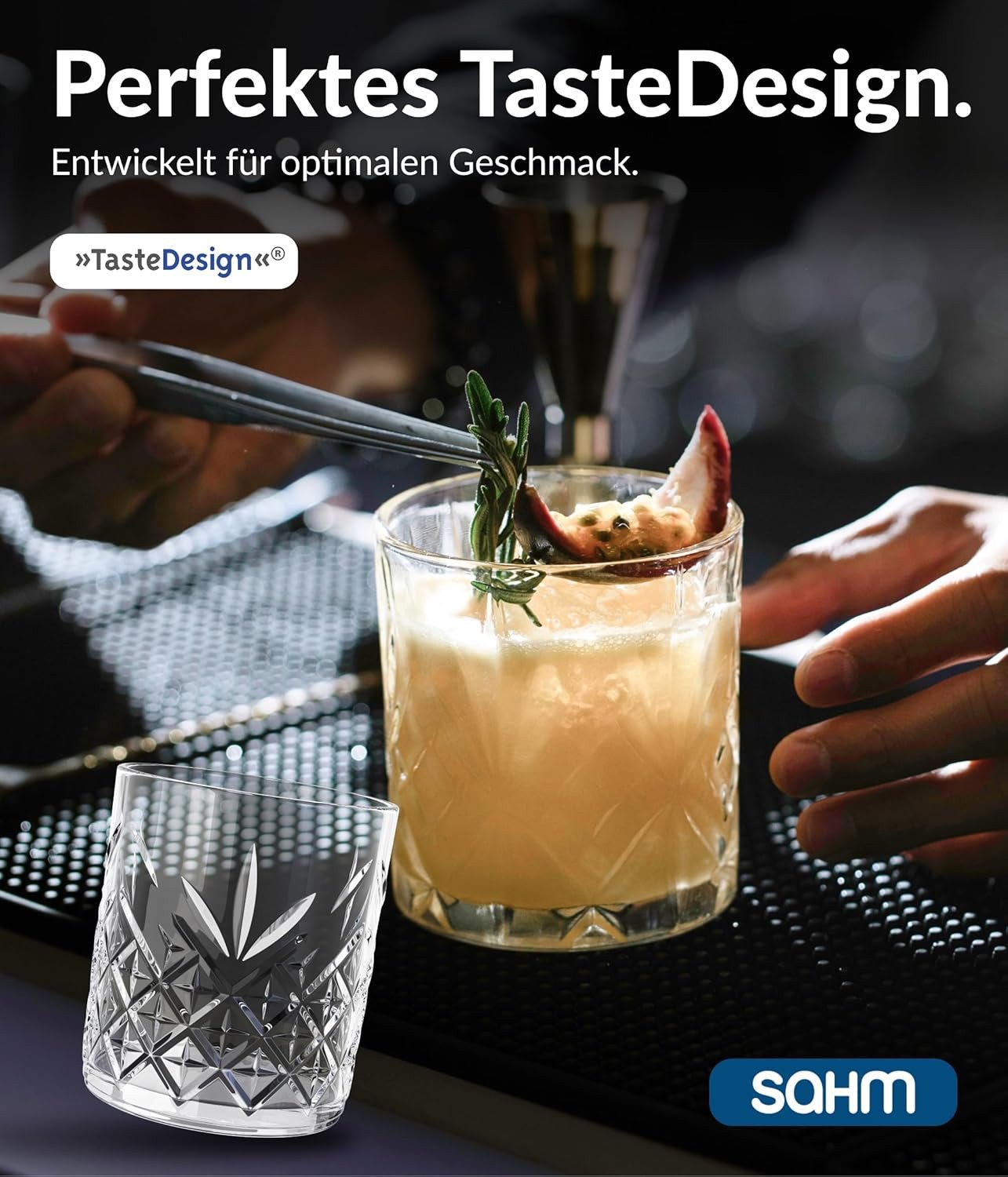 SAHM Whiskyglas Whisky Nosing Gläser Set 6 tlg 200ml