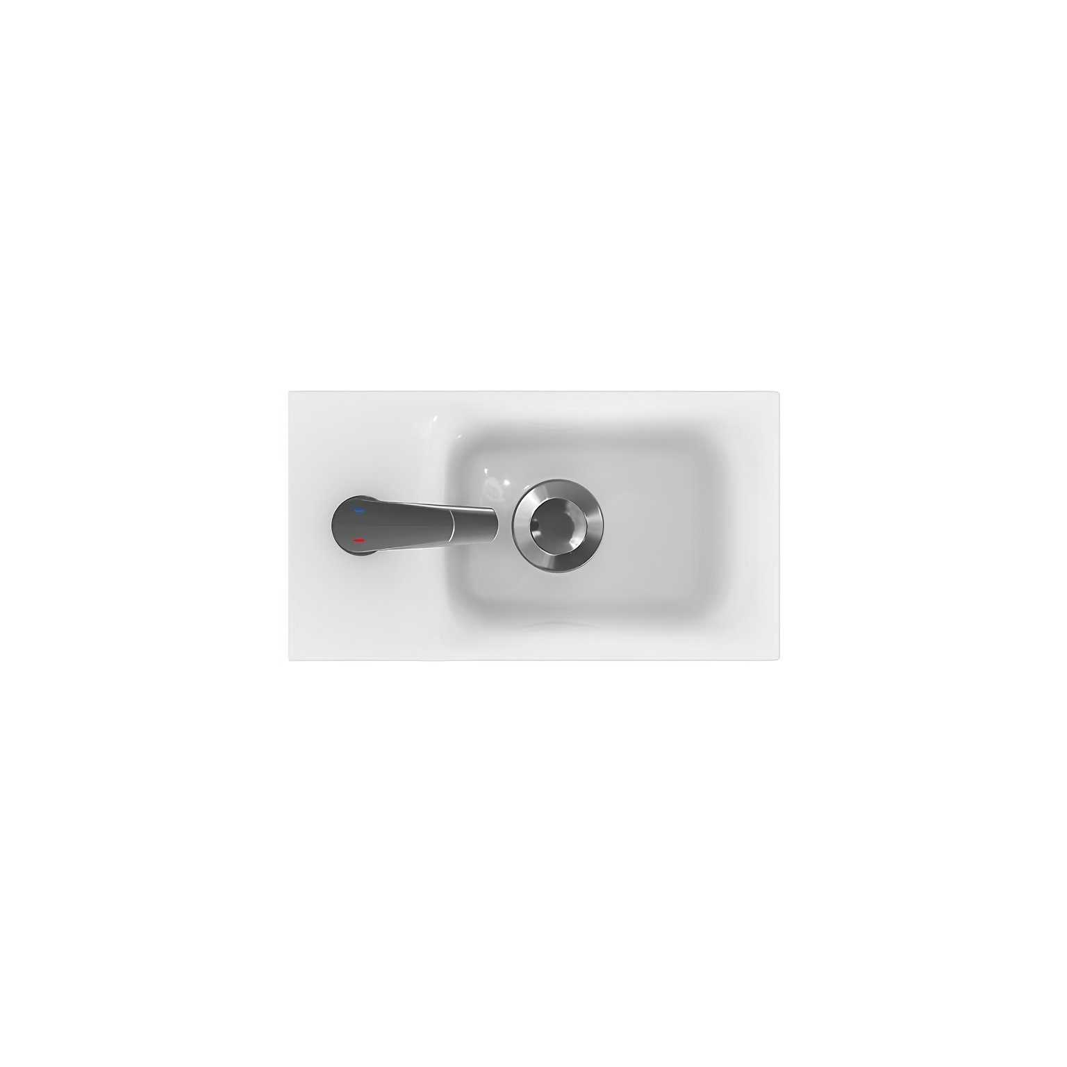 (160x40x34) mit Badezimmerschrank Badmöbel & Türen Keramikwaschbecken Waschbeckenunterschrank KOLMAN 40 Set Grau MODUO