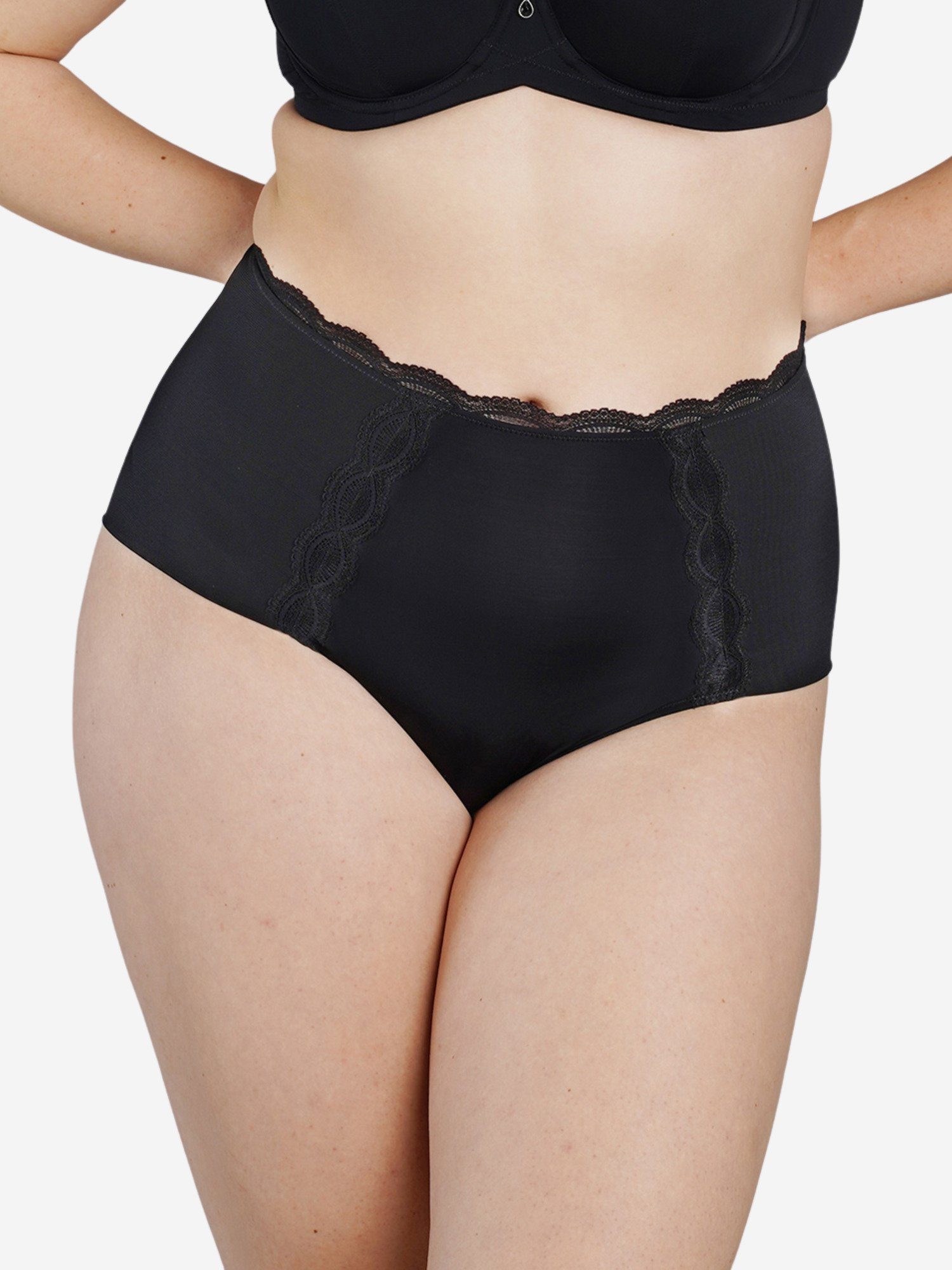 SugarShape High-Waist-Panty Clara schwarz