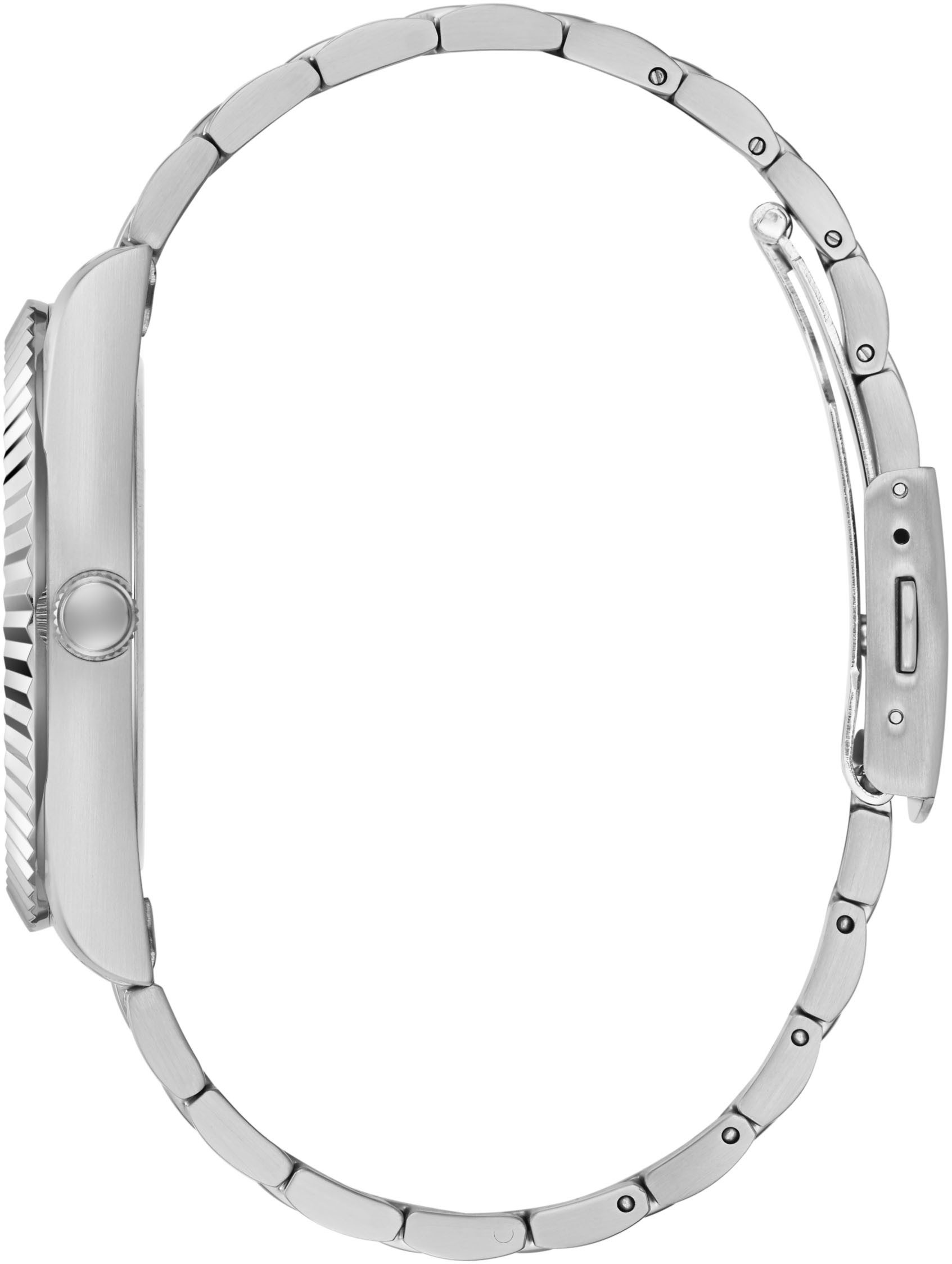 Guess Quarzuhr CONNOISSEUR GW0736G1, Armbanduhr, Herrenuhr, Edelstahlarmband, analog