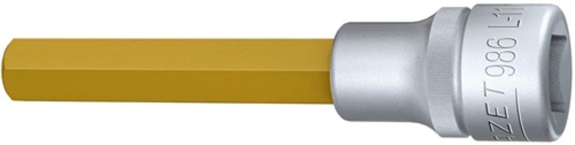 HAZET Steckschlüssel HAZET 986L-11 Steckschlüsseleinsatz 986L-11 1/2 '' Innen-6-kant Schl