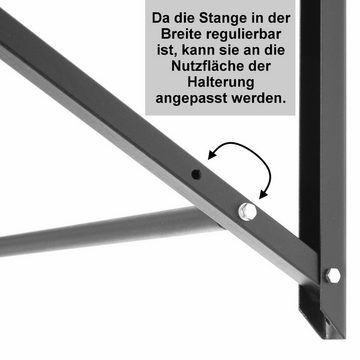 Stillerbursch Wandregal Reifenhalterung Felgenbaum für 4 Räder zur Wandmontage mit Regal