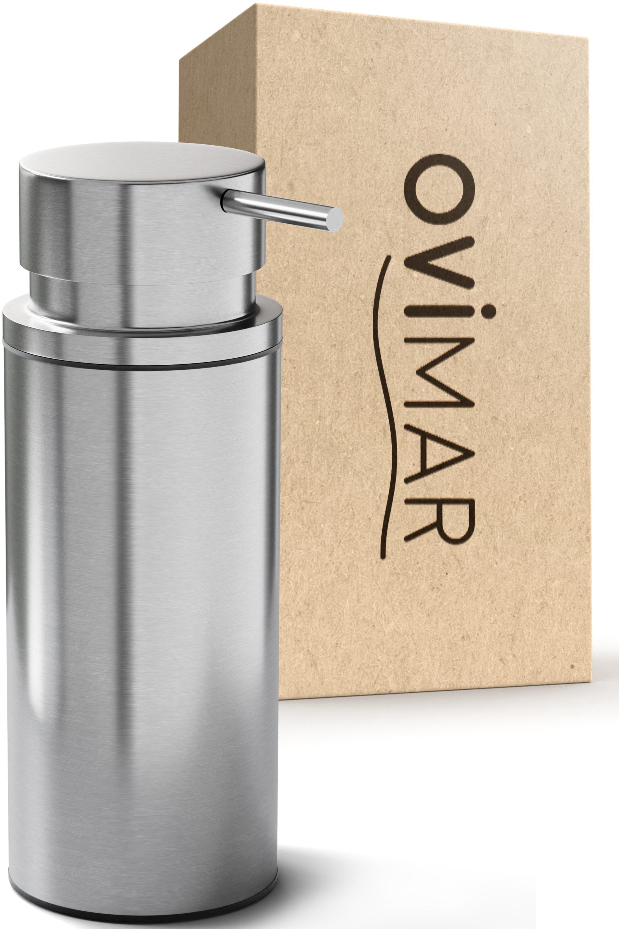 ovimar Seifenspender, (1-tlg), aus Edelstahl in Silber zur günstig online kaufen