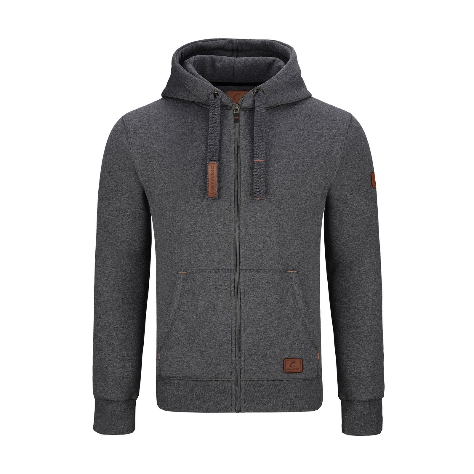GYMAMBA Sweatjacke Herren leather edition (1-tlg) günstig online kaufen