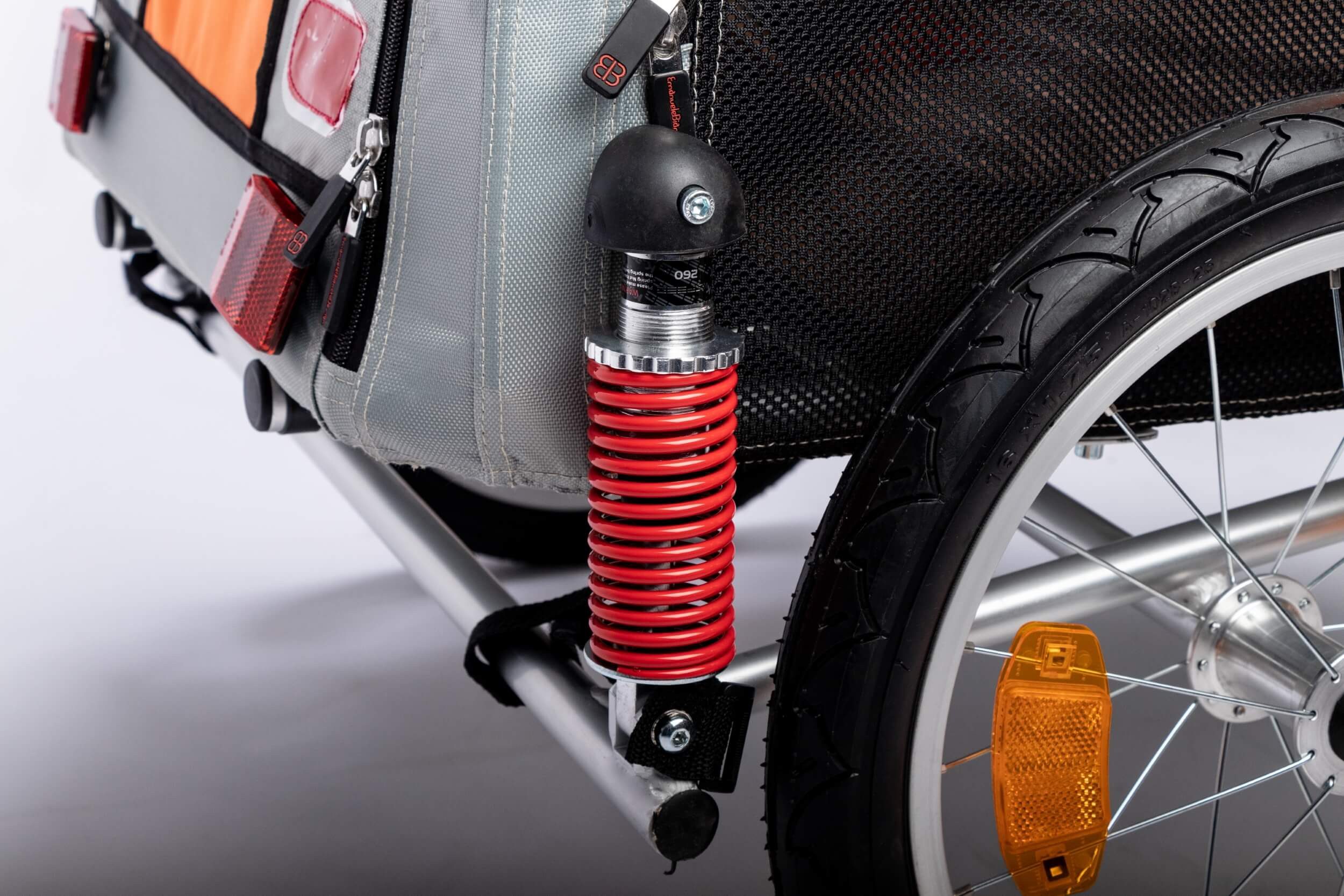 TrendPet Fahrradhundeanhänger Comfort Wagon L, mit Komfortfederung