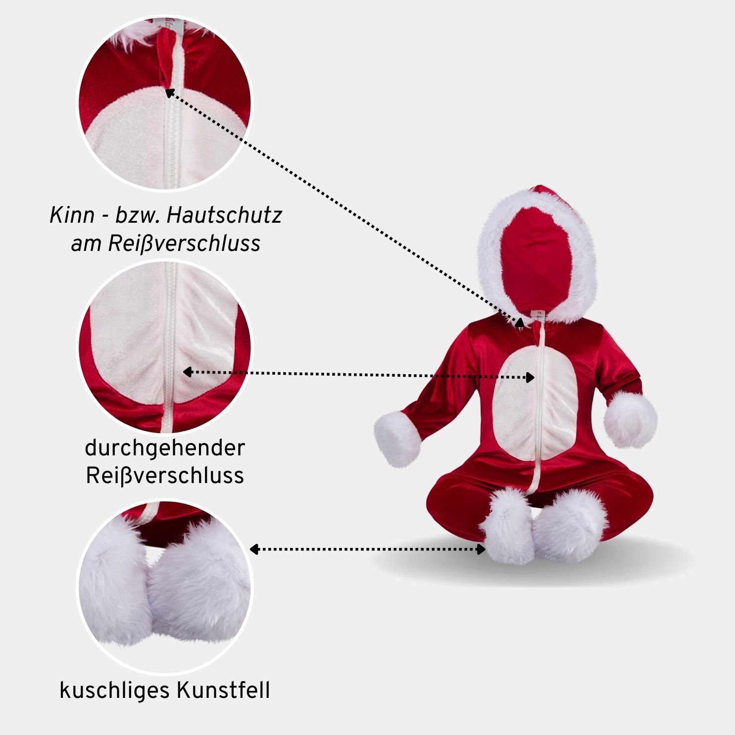 Weihnachtsgeschenk/ Weihnachtsdesign Weihnachtsanzug Berlinsel Weihnachtsfotos/ Zwillinge Weihnachtsoutfit/ Weihnachtsoverall Strampler Kapuze/ mit im /