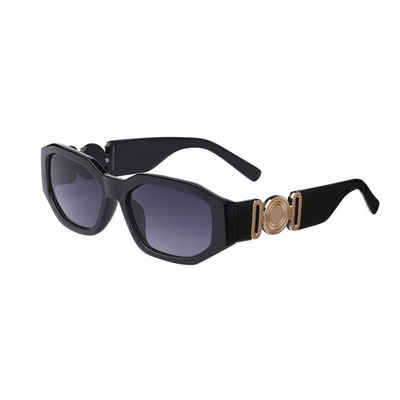 Housruse Sonnenbrille Polarisierte Herren-Damen-Sonnenbrille, Metallrahmen, UV 400