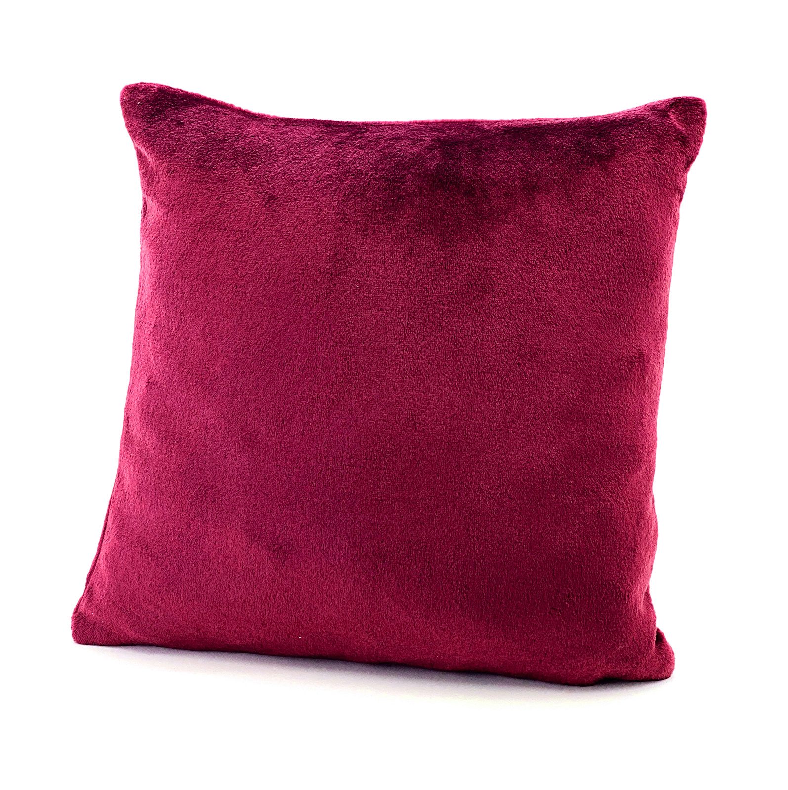 heimtexland Dekokissen Flanell Soft Kuschelkissen Plüsch Kissenbezug, super weich und flauschig, Allergiker geeignet, atmungsaktiv