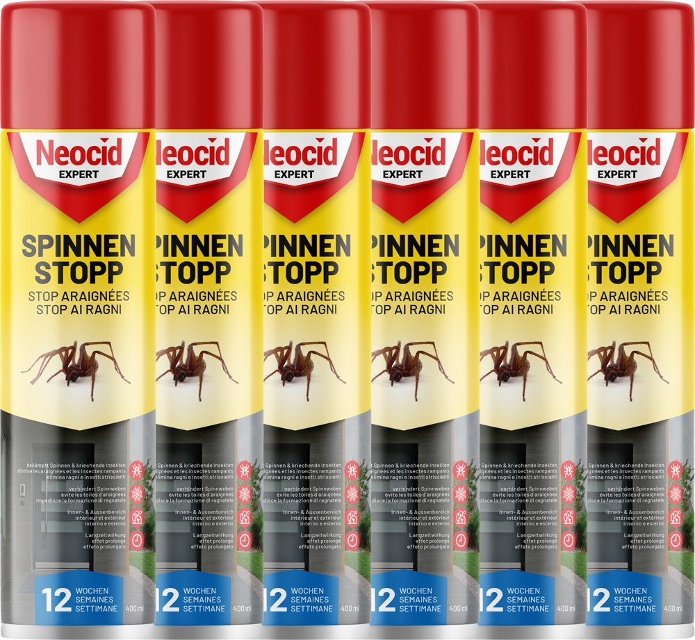 NEOCID Expert Insektenspray Spinnen-Spray Hochwirksam gegen Spinnen, 2.4 l, unmittelbarer Knock-down Effekt