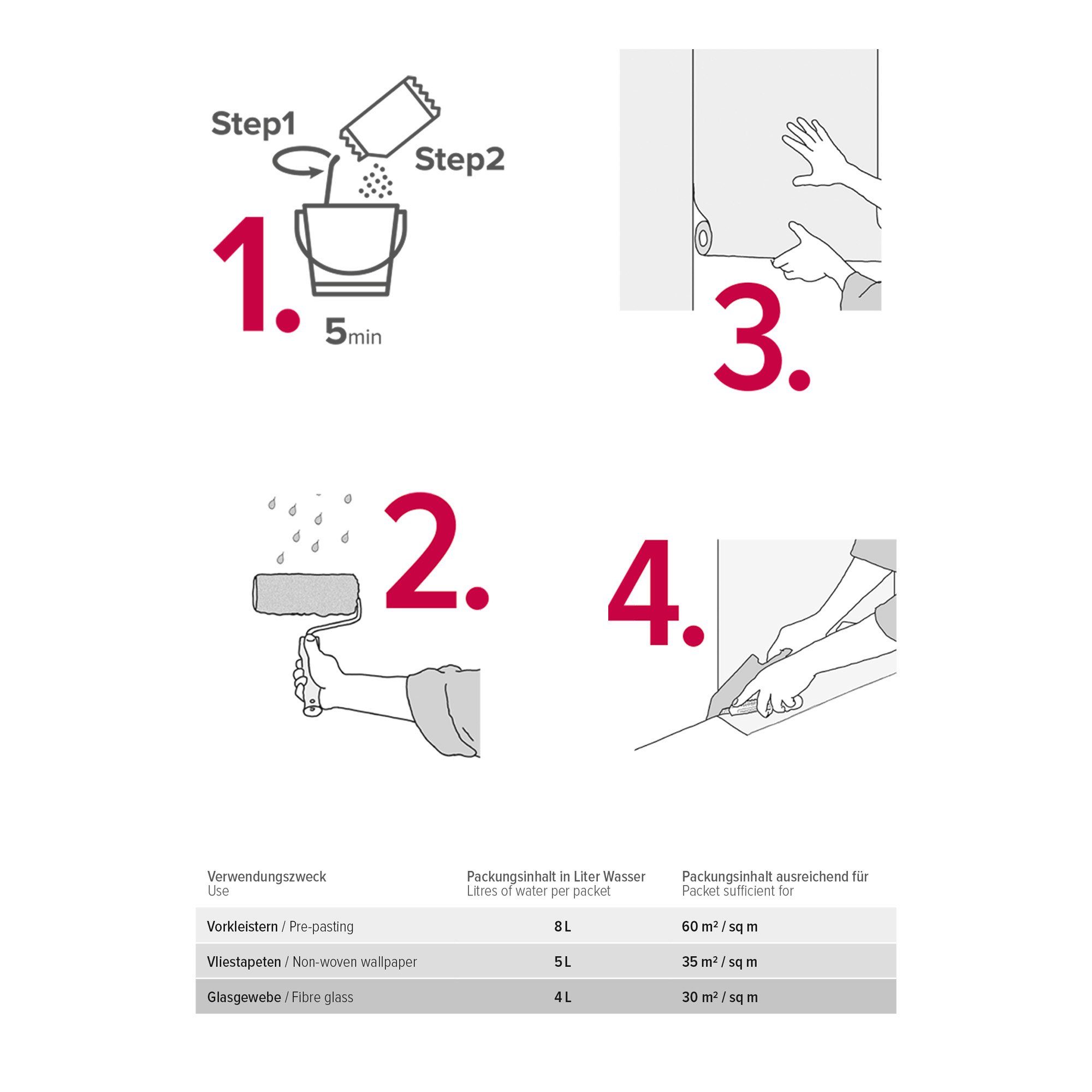 A.S. Création Vliestapete, Vlieskleister 200g Kleister günstig online kaufen