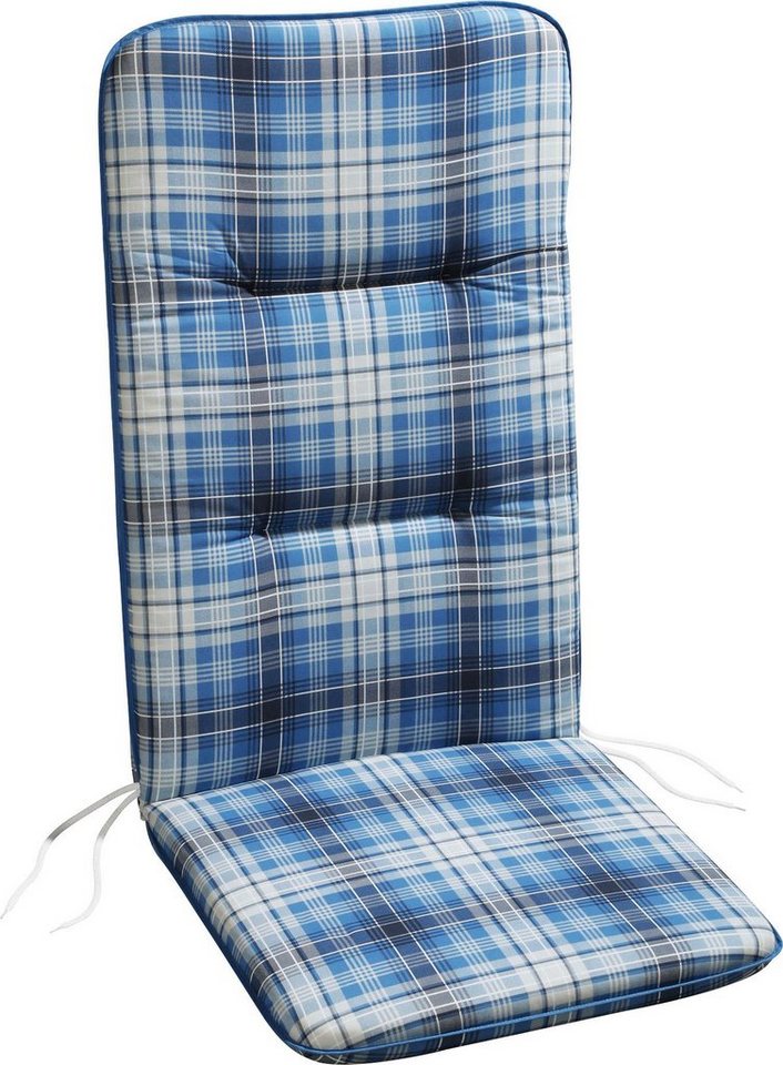 Best Sesselauflage, Strapazierfähiger Bezugsstoff und thermisch verfestigte  Vliesumhüllung
