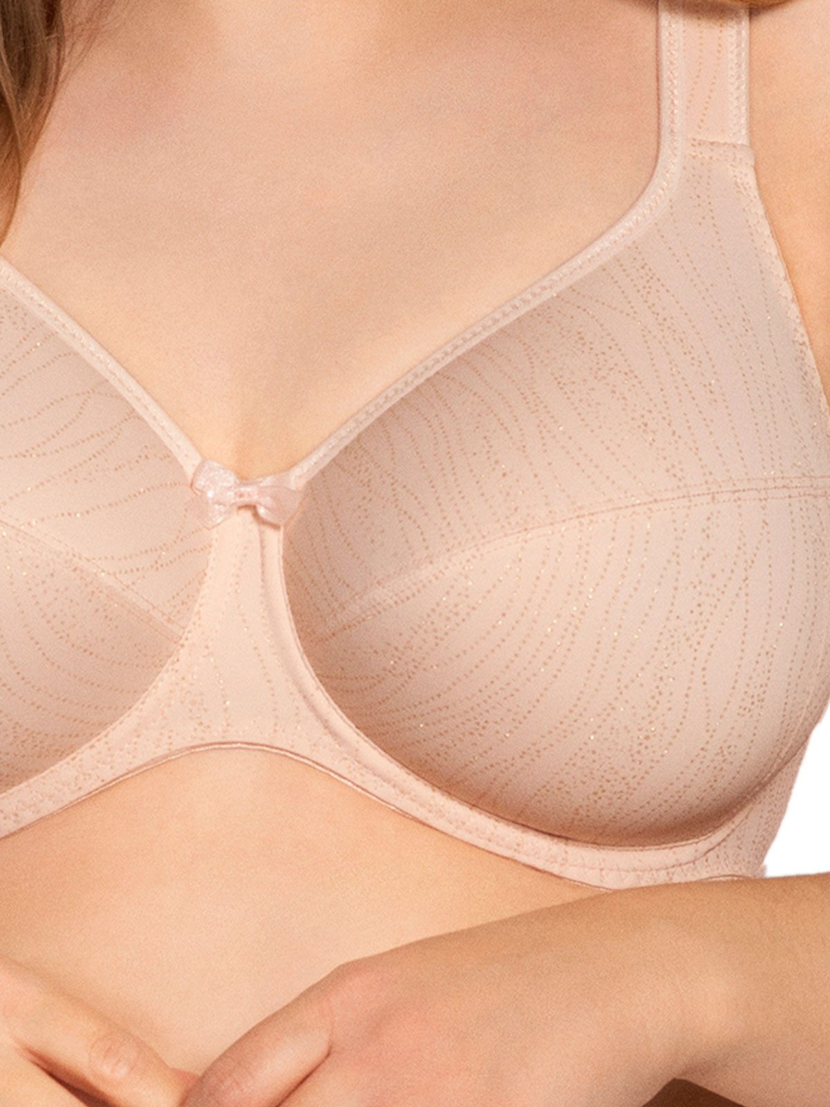 Ulla Dessous Bügel-BH BH mit Bügel Liv (Stück, 1-tlg) genähte Cups, Microfaser, Uni, feminin