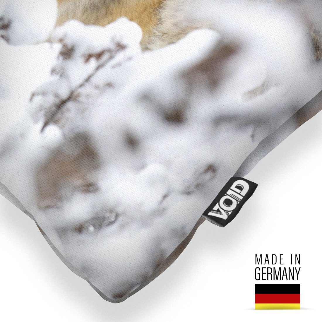 VOID Kissenbezug, (1 Stück), Wolf Winter Wildtier Schnee Wolf Winter Wildti günstig online kaufen