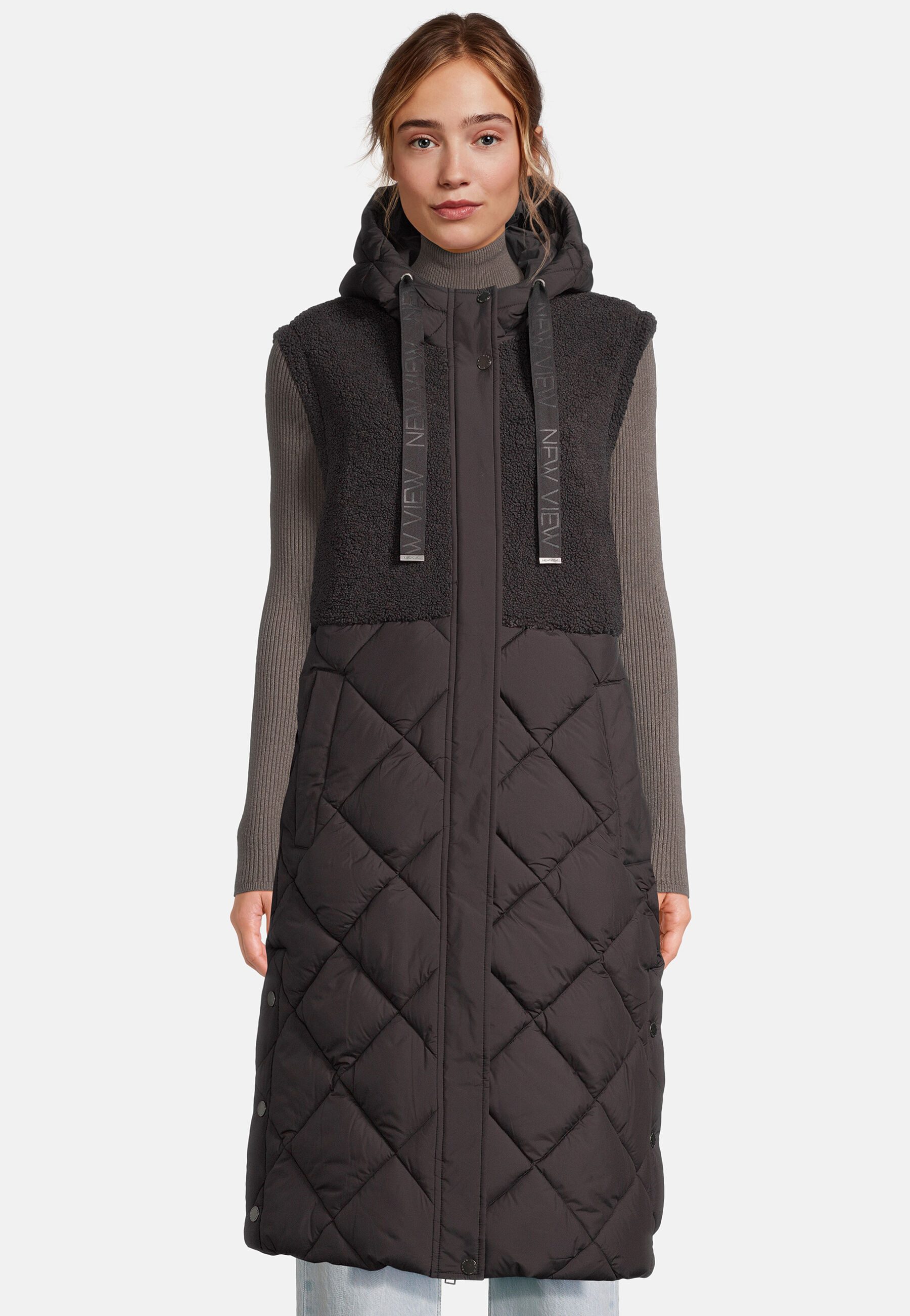 New View Steppweste Tabea mit 2-Wege-Reißverschluss günstig online kaufen