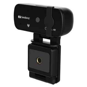 Sandberg Pro+ 4K - Webcam - schwarz Webcam