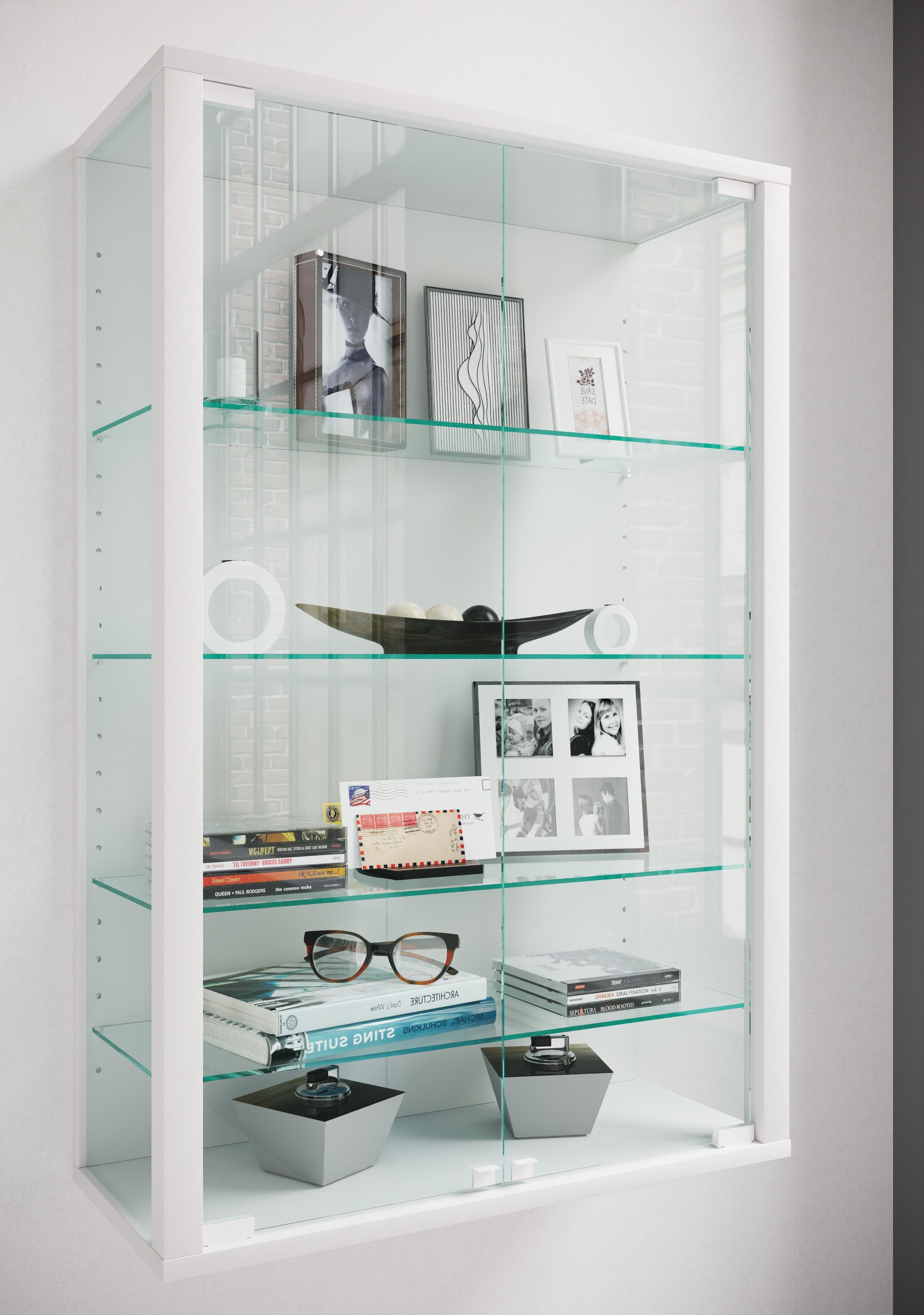 VCM Hängevitrine Udina 91x60x25cm