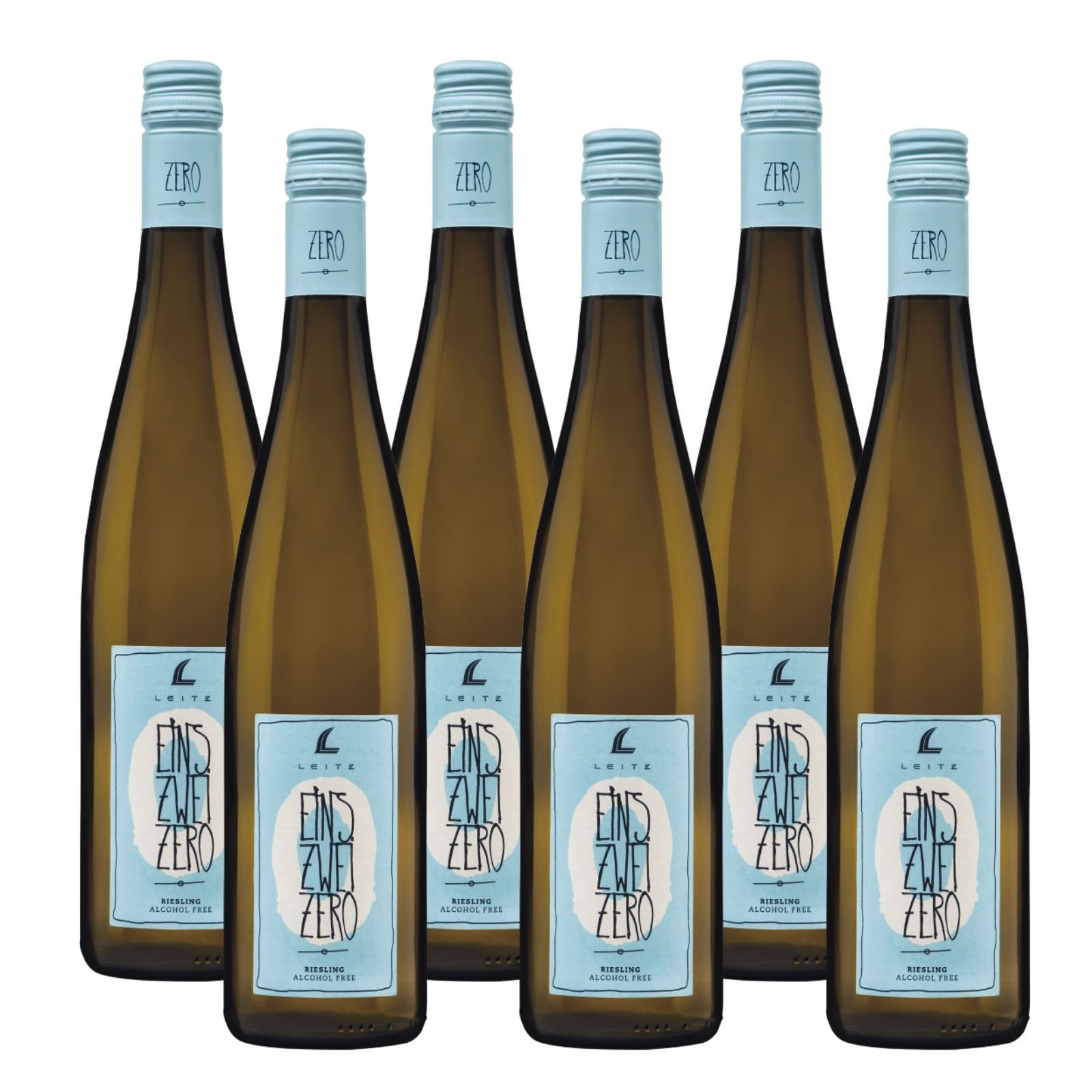 Leitz Weingut Wein Leitz EINS-ZWEI-ZERO Riesling Alkoholfrei (6x0,75l), 1 x