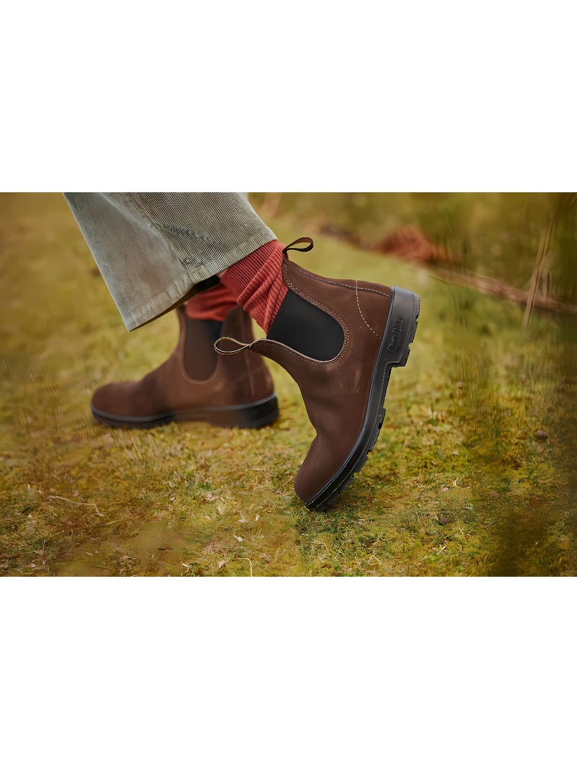 Blundstone #2410 Brown Suede (Originals Series) Stiefel