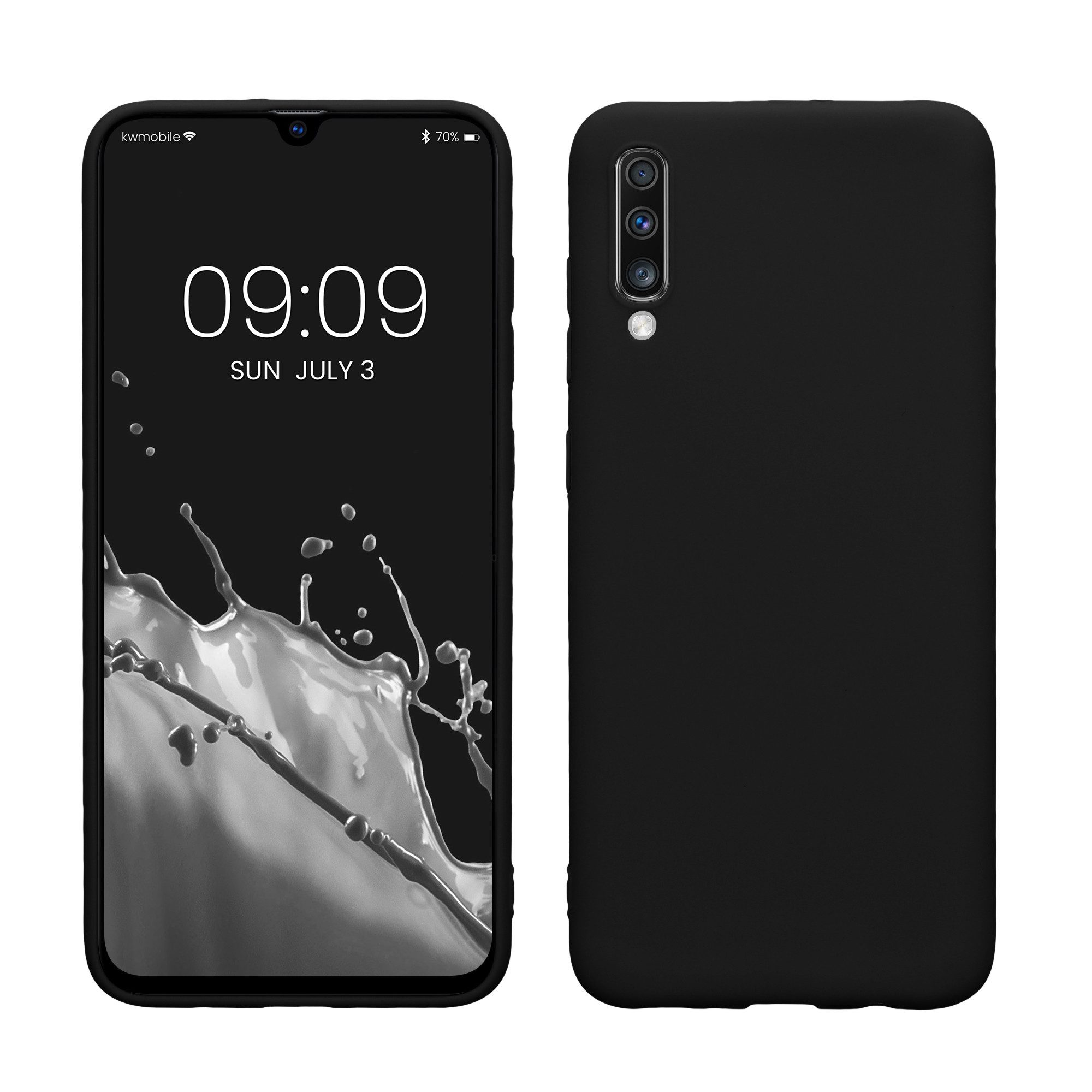 kwmobile Handyhülle Hülle für Samsung Galaxy A70, Hülle Silikon - Soft Handyhülle - Handy Case Cover