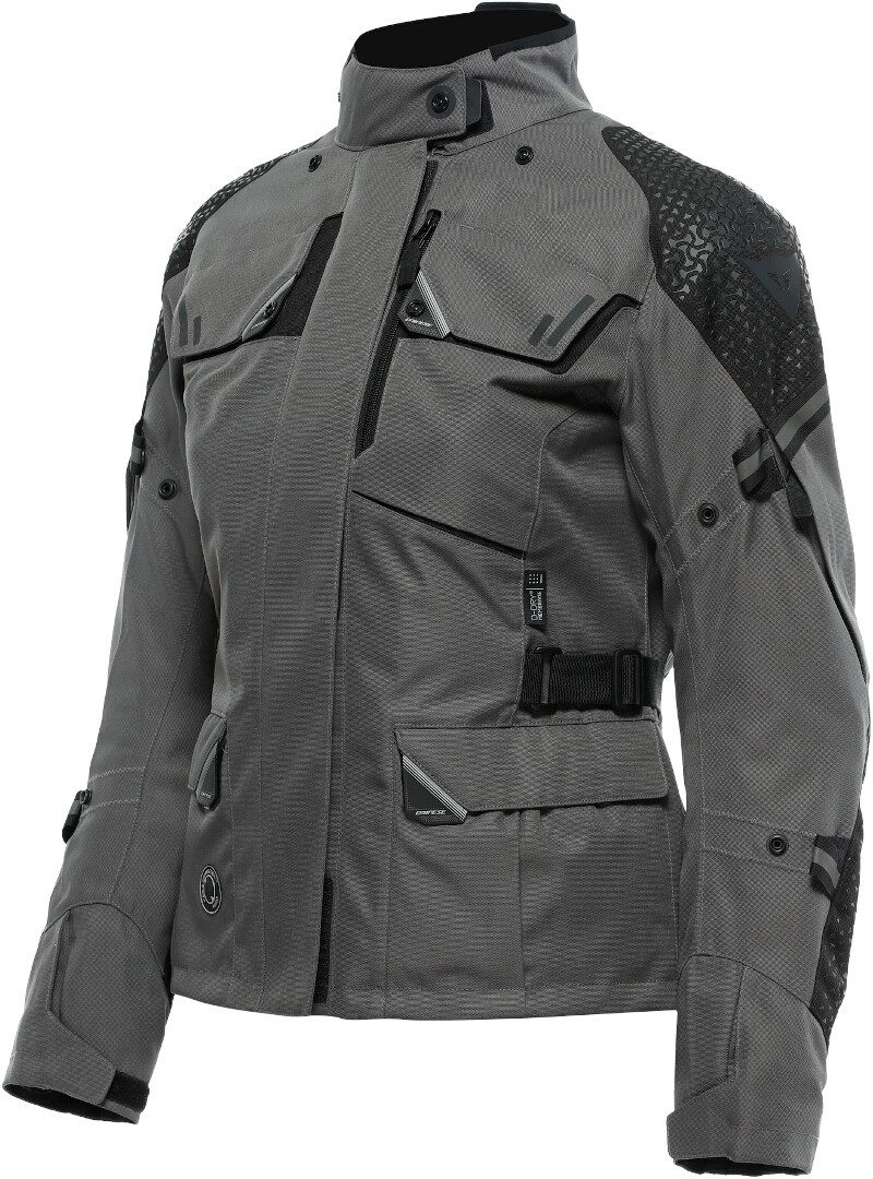 Dainese Motorradjacke Ladakh 3L D-Dry Damen Motorrad Textiljacke herausnehmbares Innenfutter,herausnehmbare Membrane,wasserdicht