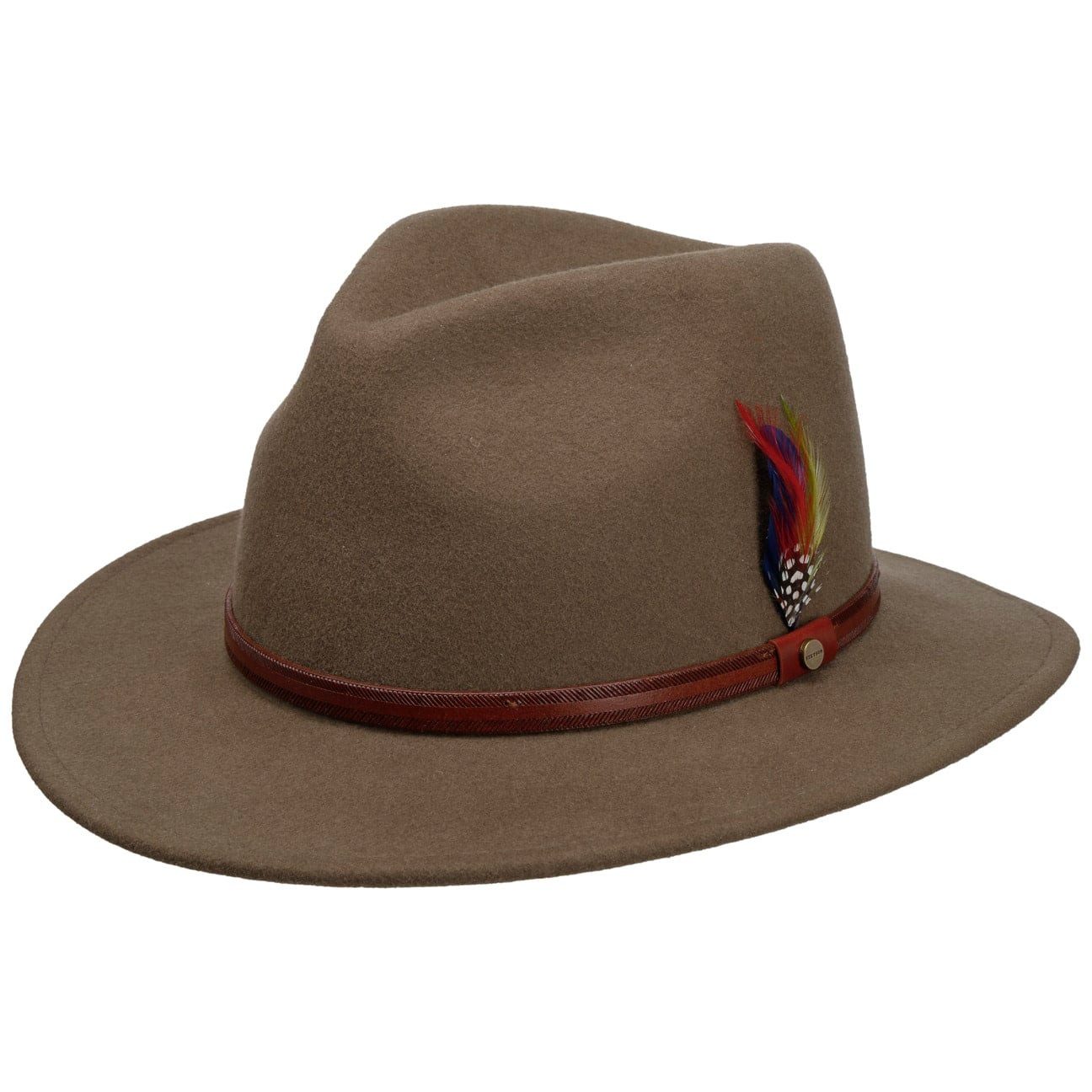 Stetson Filzhut (1-St) Outdoorhut mit Lederband