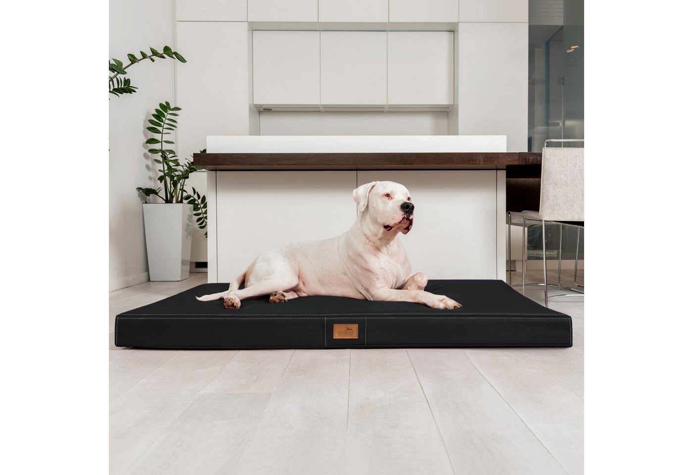 Thumbnail - tierlando® Tierbett OSCAR VISCO Orthopädische Hundematte Matratze, Abwischbar, Haar resistent, ergonomisch