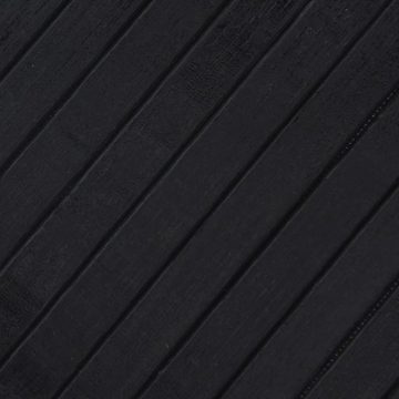 Teppich Teppich Rechteckig Schwarz 70x300 cm Bambus, vidaXL, Rechteckig