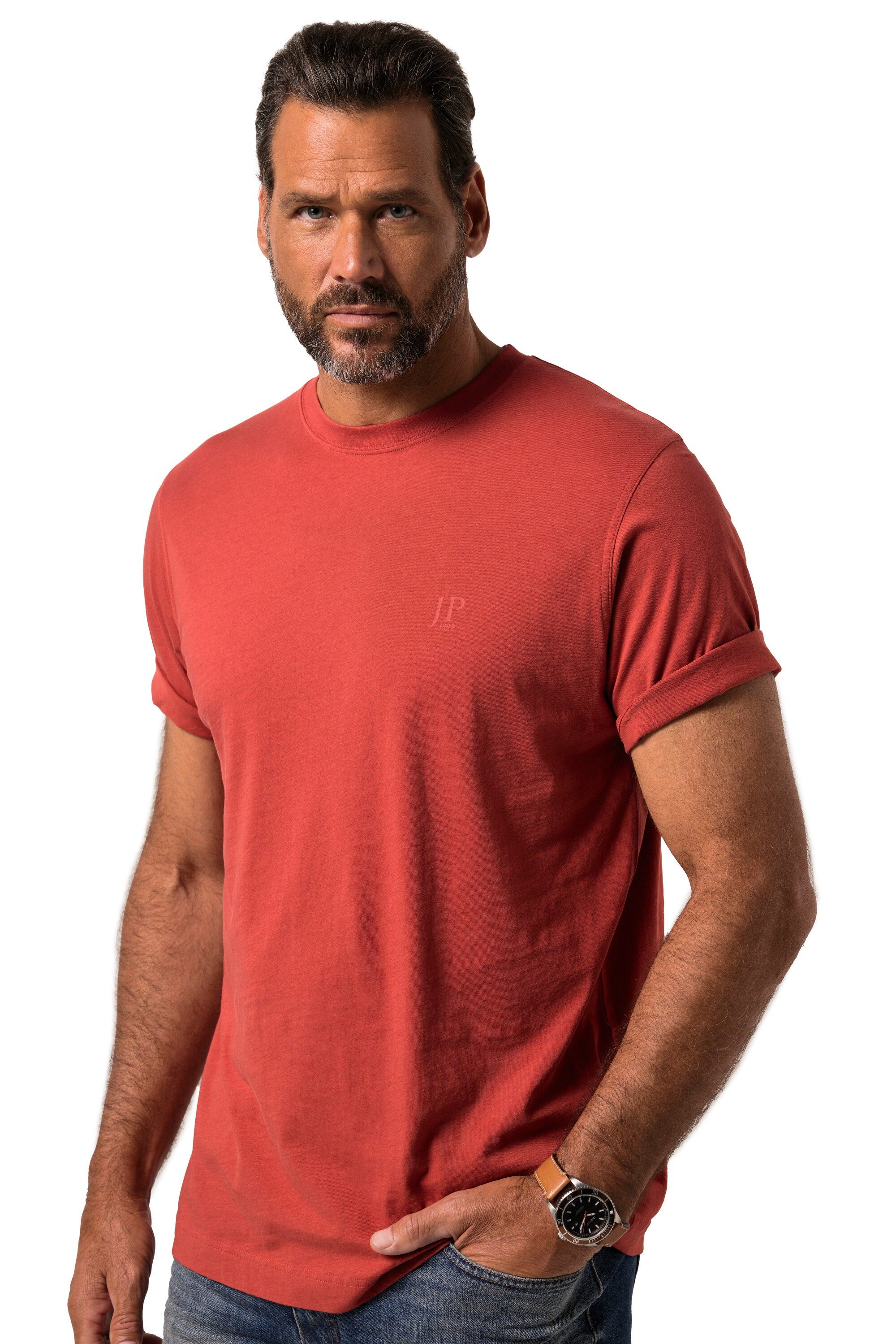 JP1880 T-Shirt T-Shirts Basic 2er-Pack Rundhals günstig online kaufen