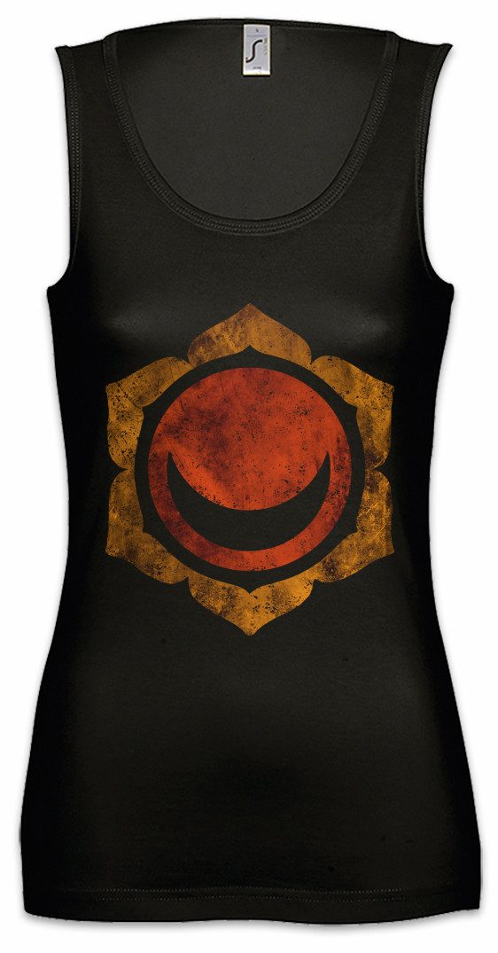 Tanktop Chakra Svadhisthana Sacral Ärmelloses Damen T-Shirt Tantra