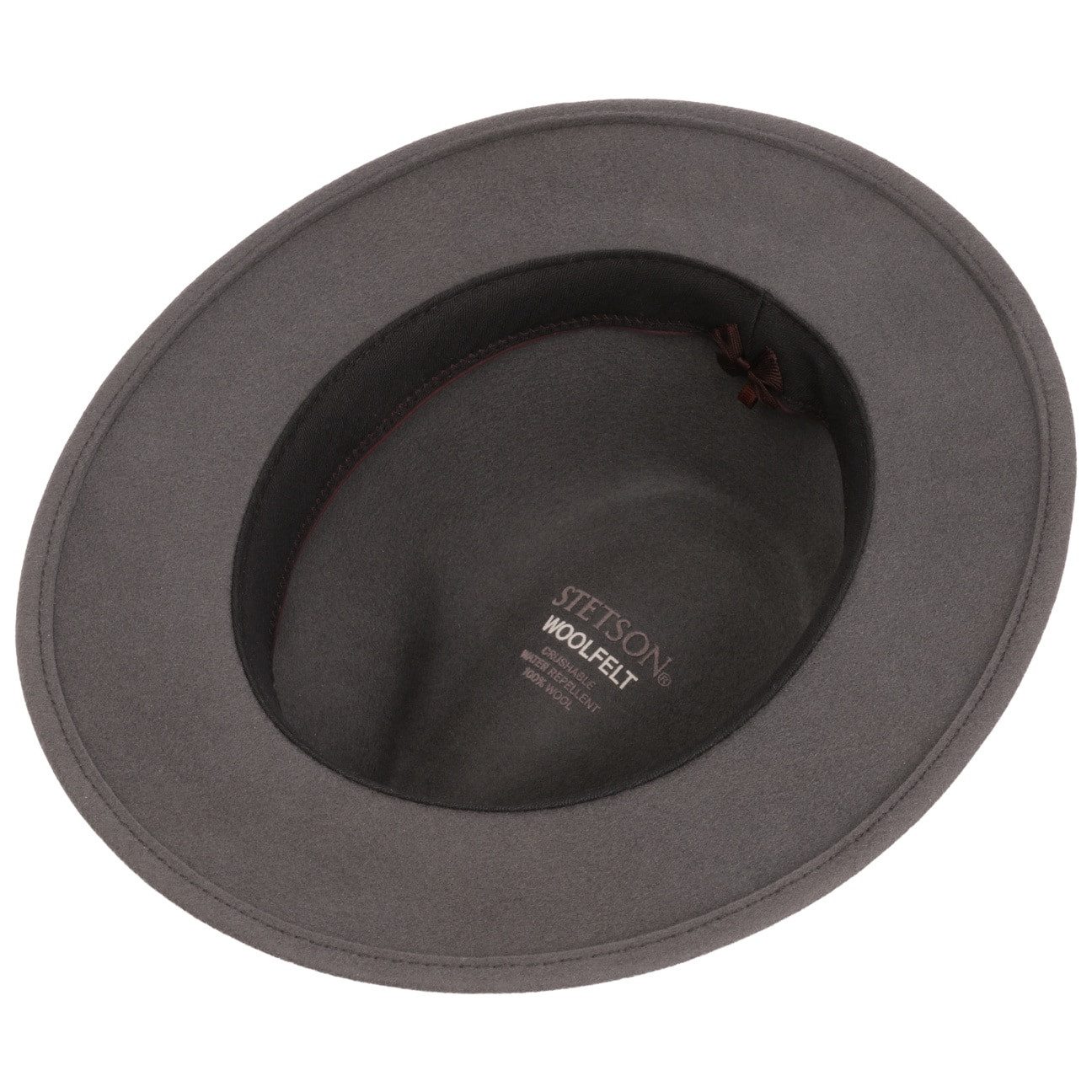 Stetson Filzhut (1-St) Wollfilzhut mit Lederband
