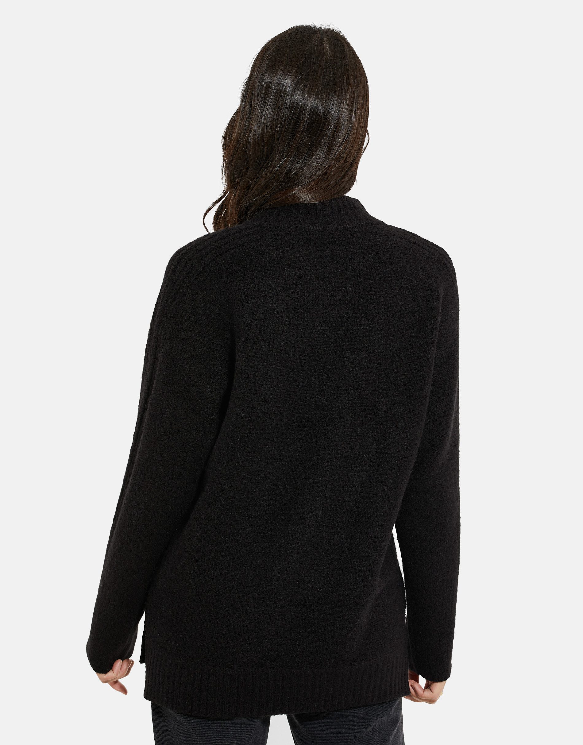 Threadbare Strickpullover THB Brick Multi Striped Roll Neck Jumper (1-tlg) im kuscheligen Design