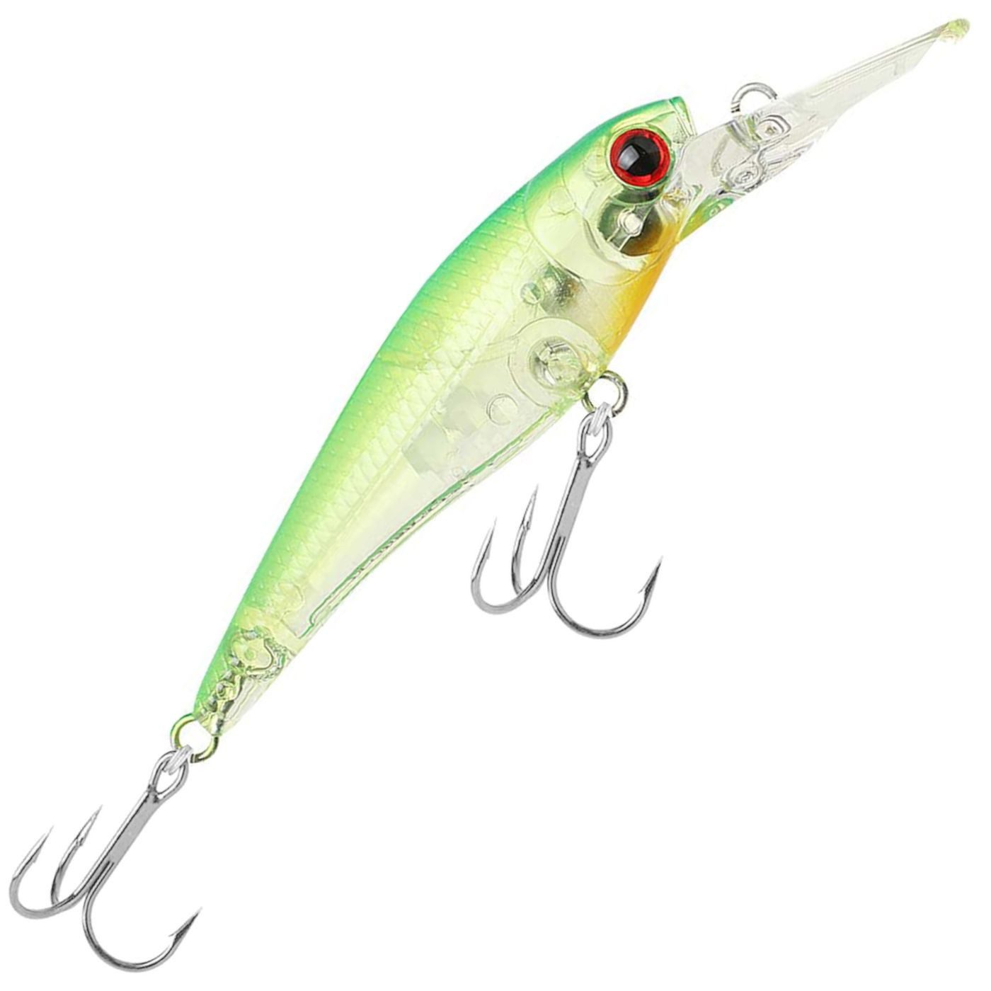 Kunstköder Bevy Shad 60SP Beams Green