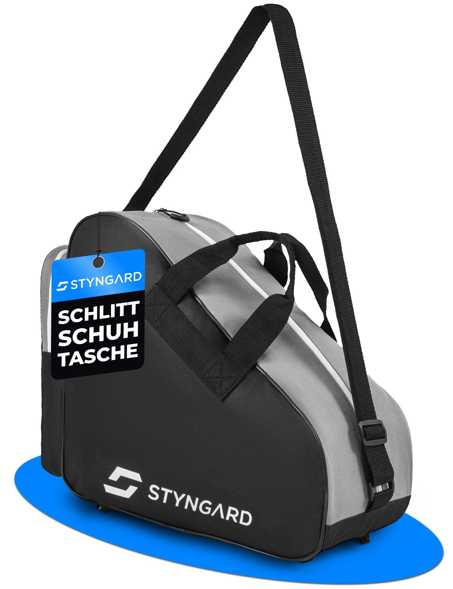 Styngard Sporttasche MONTREAL, Schlittschuhtasche Damen & Herren - Inlinertasche für Eislaufschuhe