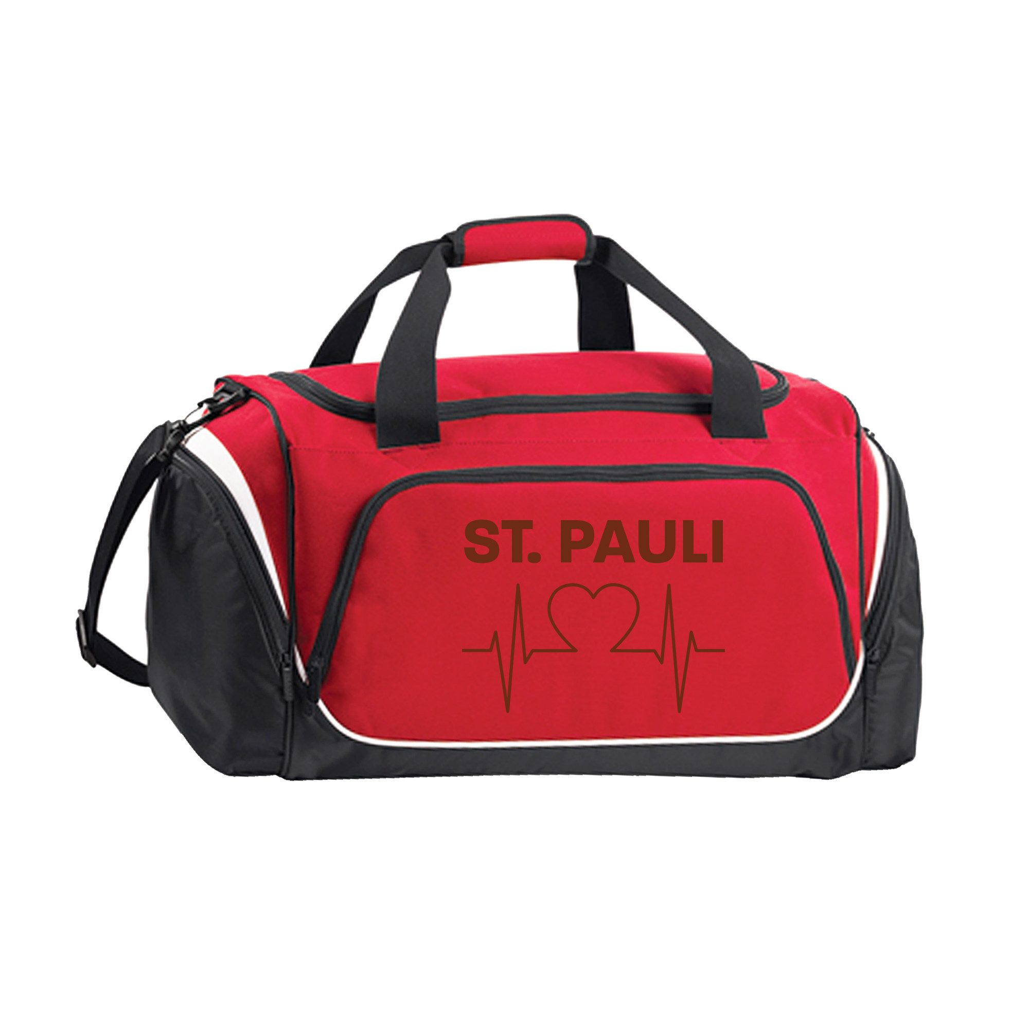 multifanshop Sporttasche St. Pauli - Herzschlag günstig online kaufen