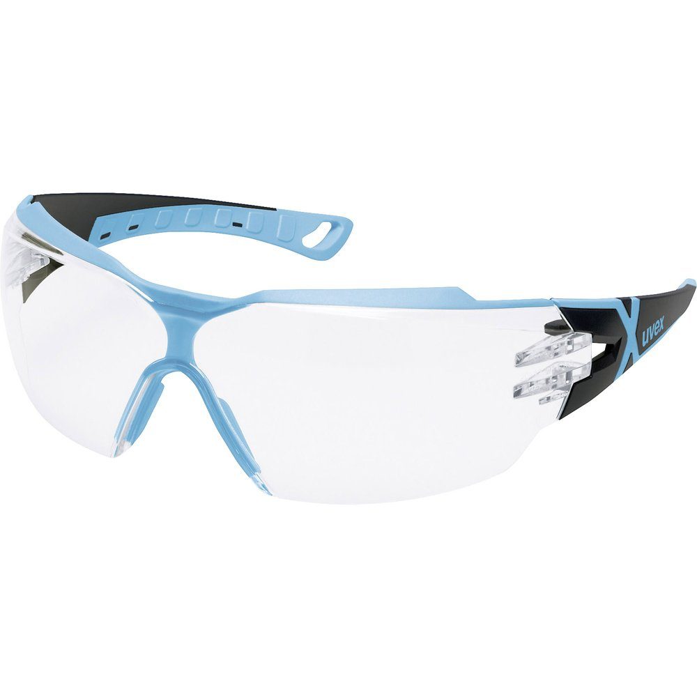 Uvex Arbeitsschutzbrille uvex pheos cx2 9198256 Schutzbrille Schwarz, Hellblau EN 170 DIN 170
