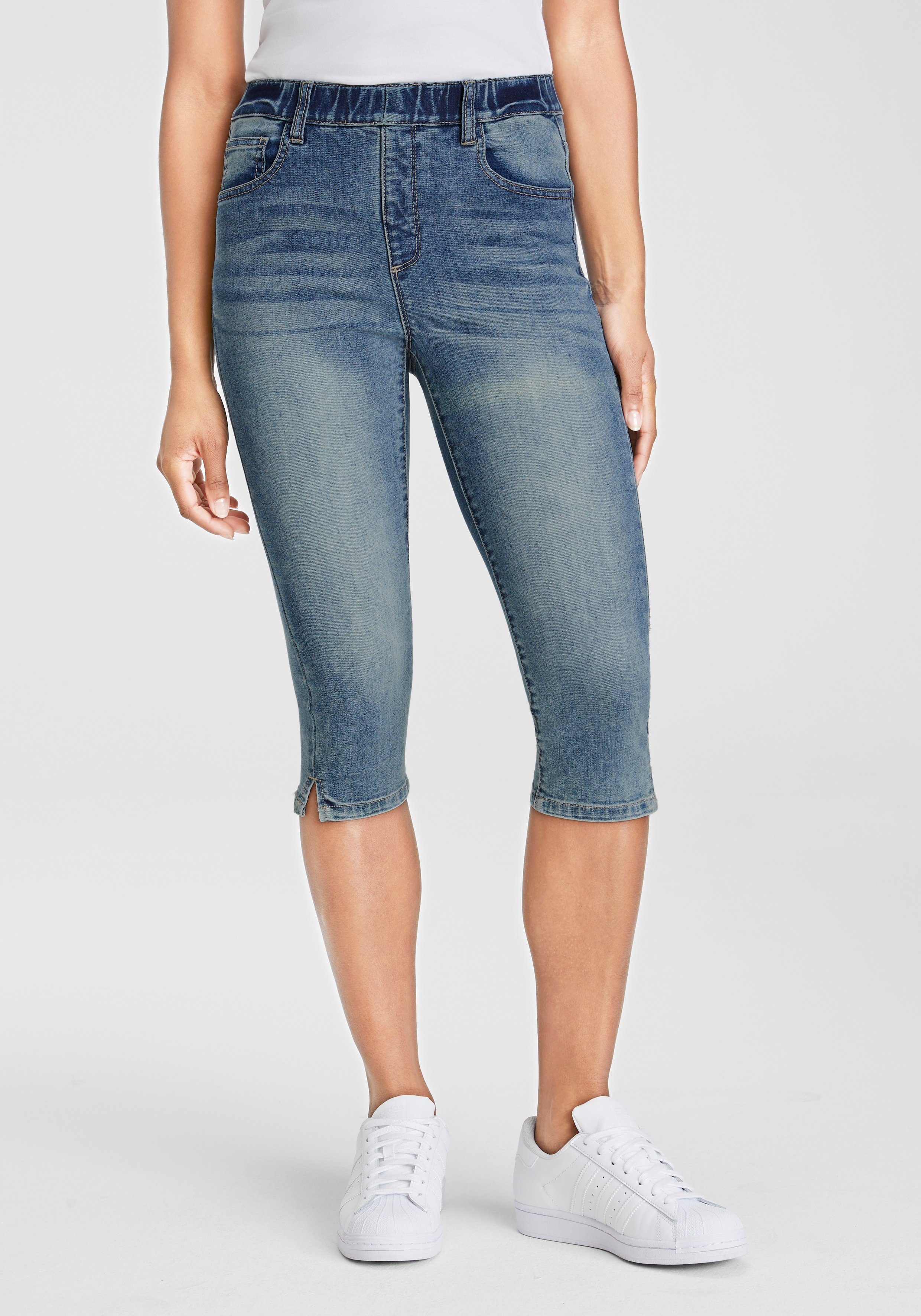 Arizona Caprijeans Ultra-Stretch extra-eng geschnittene Beinform, günstig online kaufen