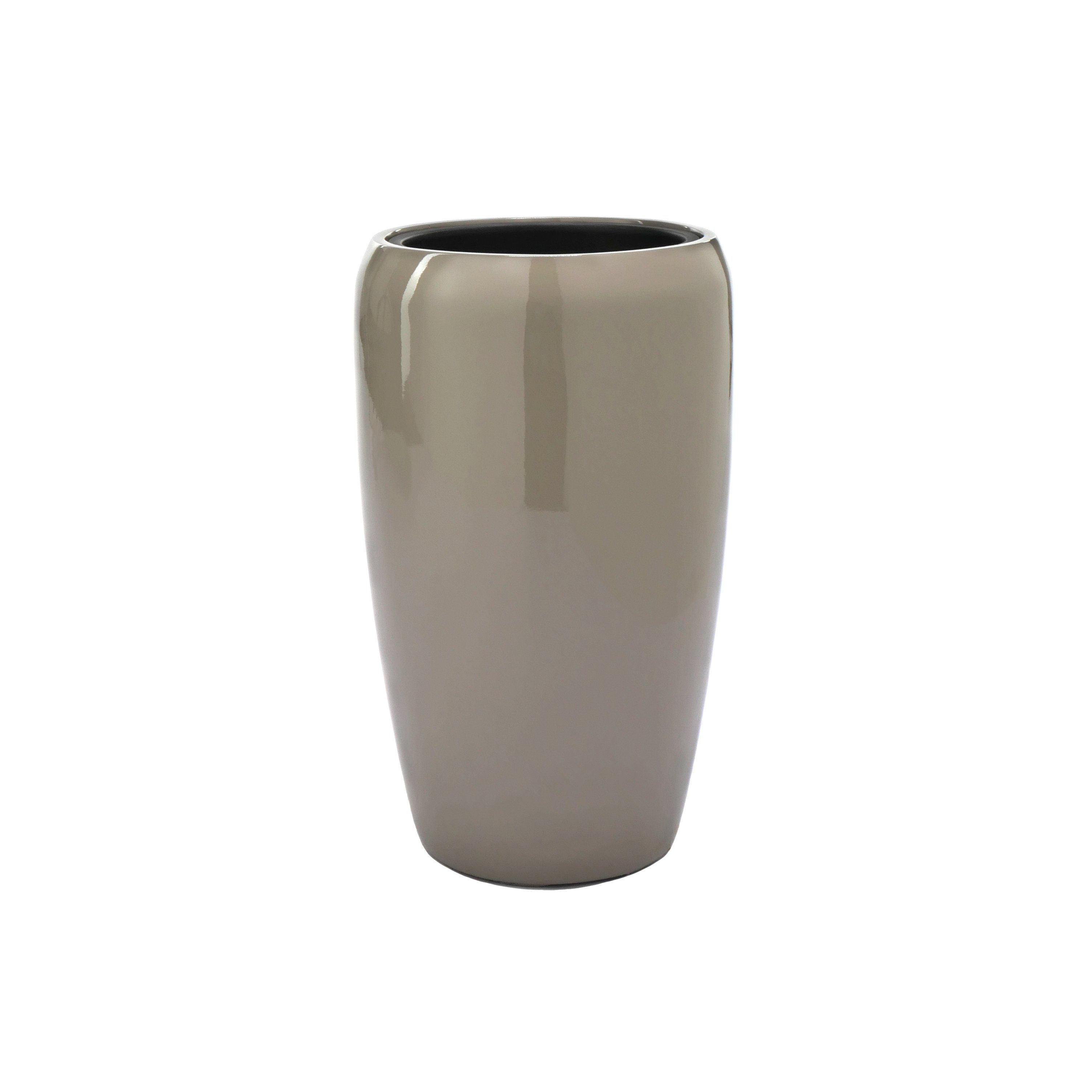 - Flingora & Taupe Höhe Bodenvase 51 - mit Fiberglas - Gloria, Einsatz cm - Outdoor Indoor