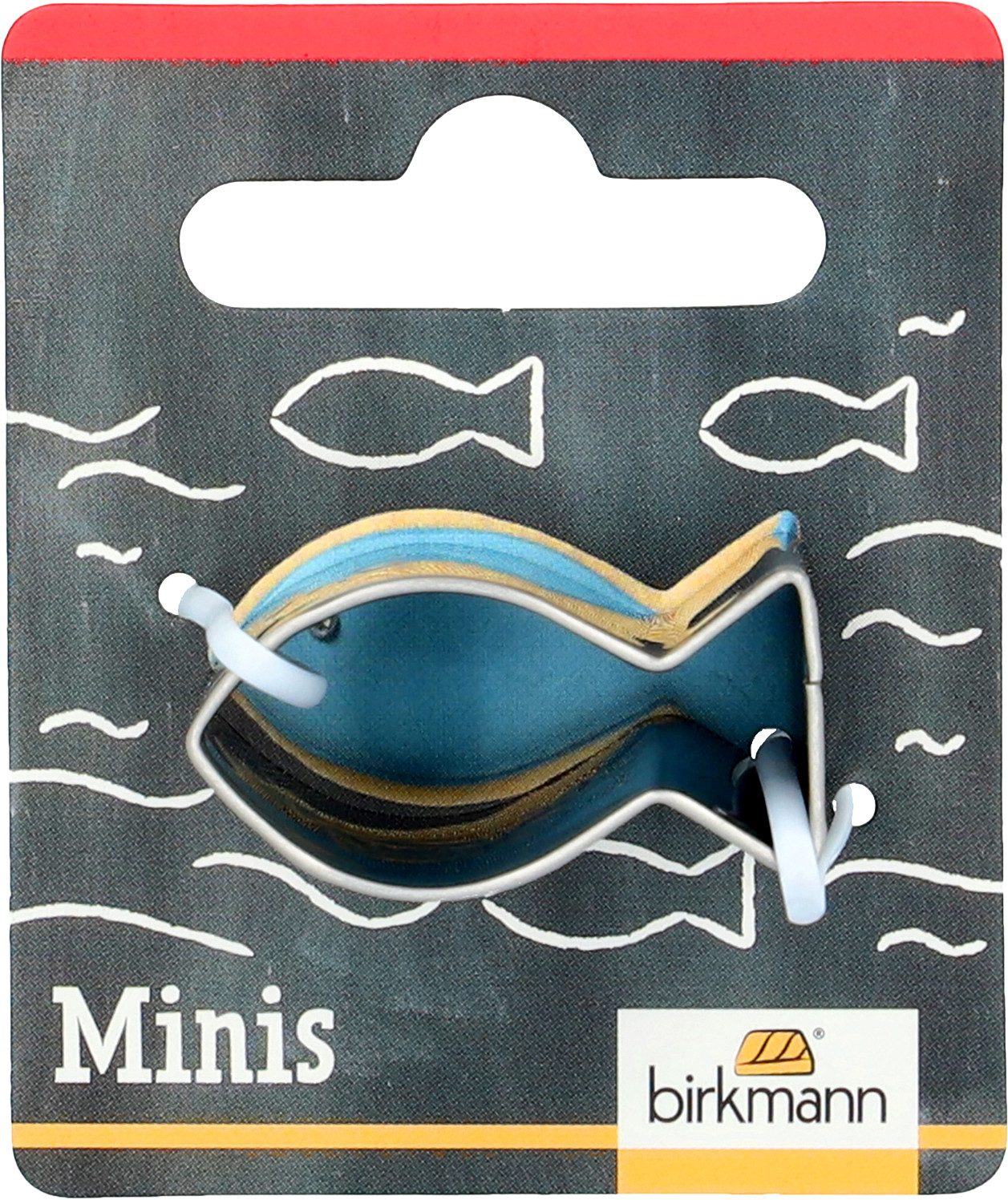 Birkmann Gebäckstempel Mini-Ausstechform, Edelstahl, Höhe 2.5 cm