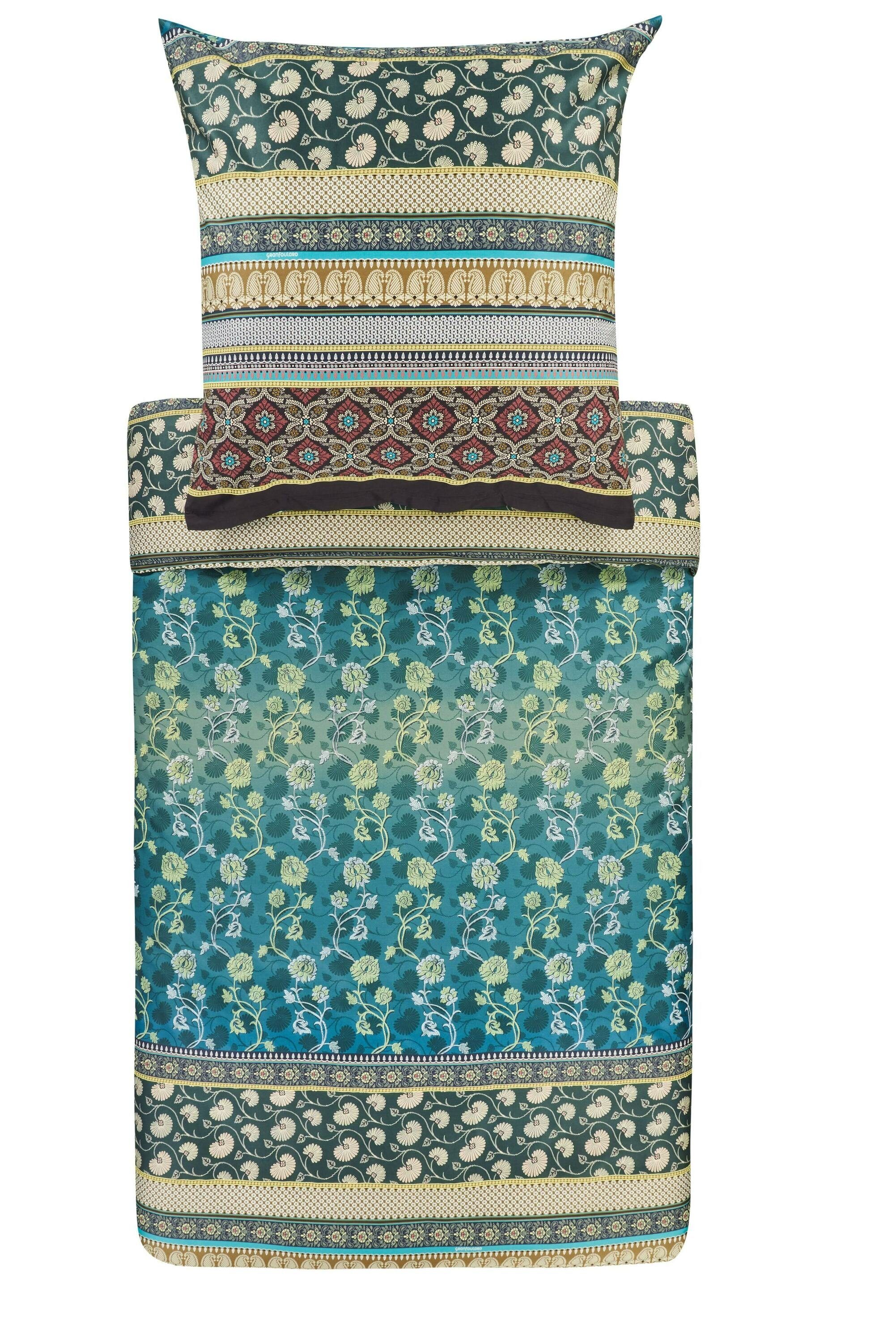 Bassetti Bettwäsche OTELLO, Satin, 2 teilig, mit floralem Muster