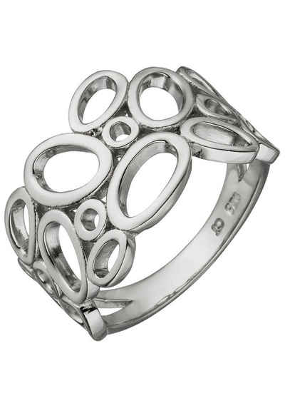 JOBO Fingerring, breit 925 Silber