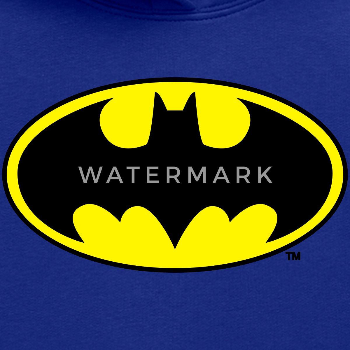 Spreadshirt Hoodie DC Comics Batman Original Logo Kinder Premium Hoodie (1-tlg)