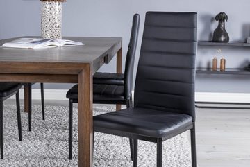 ebuy24 Essgruppe SliderOS Essgruppe Esstisch Ausziehbarer Tisch L&a, (7-tlg)