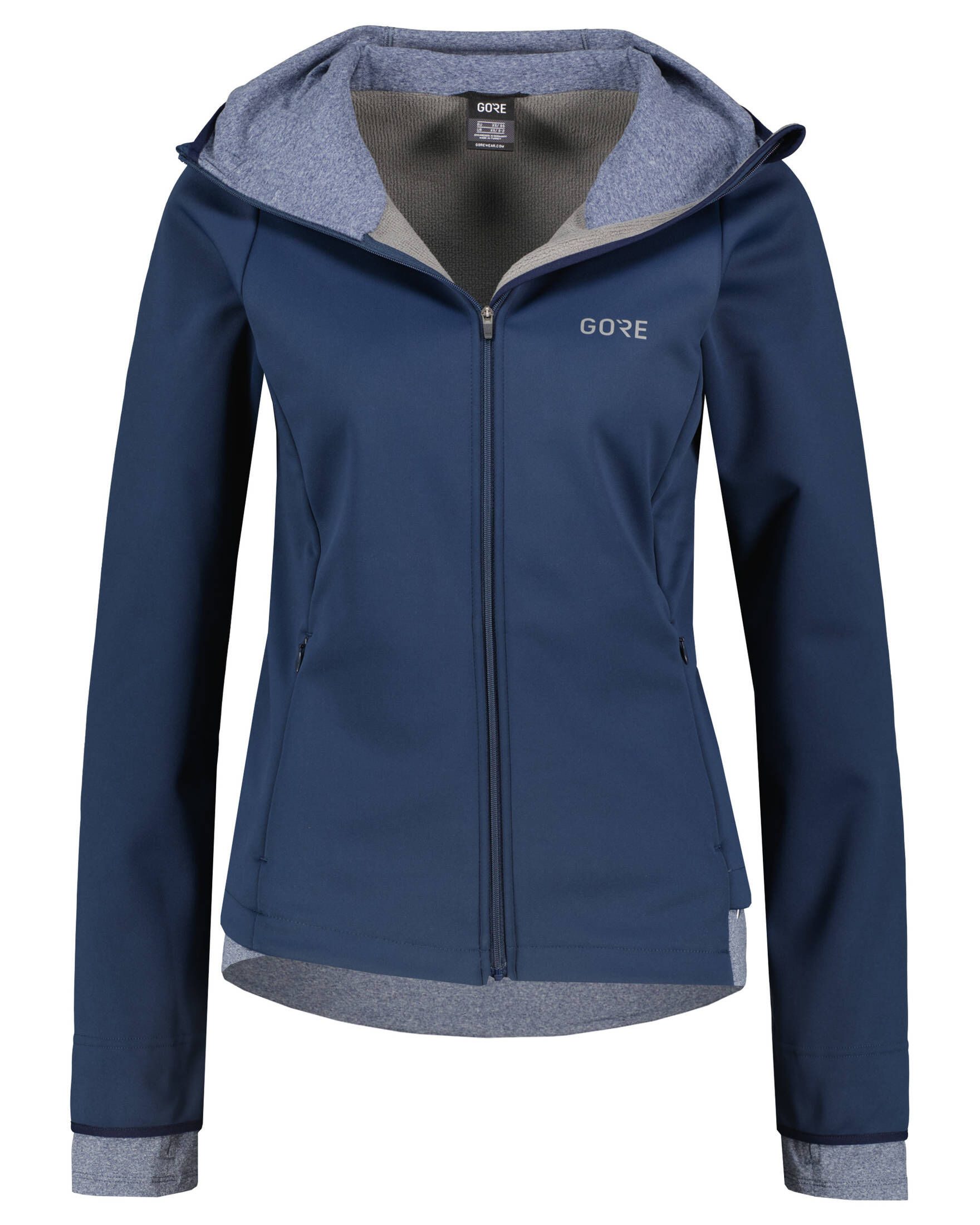 GYM RAINBOW Damen Sportjacke - Baumwolle, Slim Fit, Mit Integrierten Fäustlingen, Für Laufen & Workout