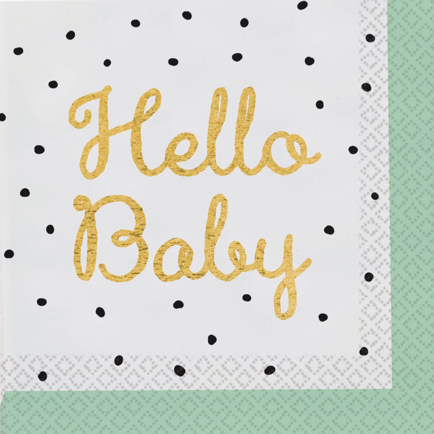 Riethmüller Hängedekoration 'Hello Baby' Partydeko Artikel